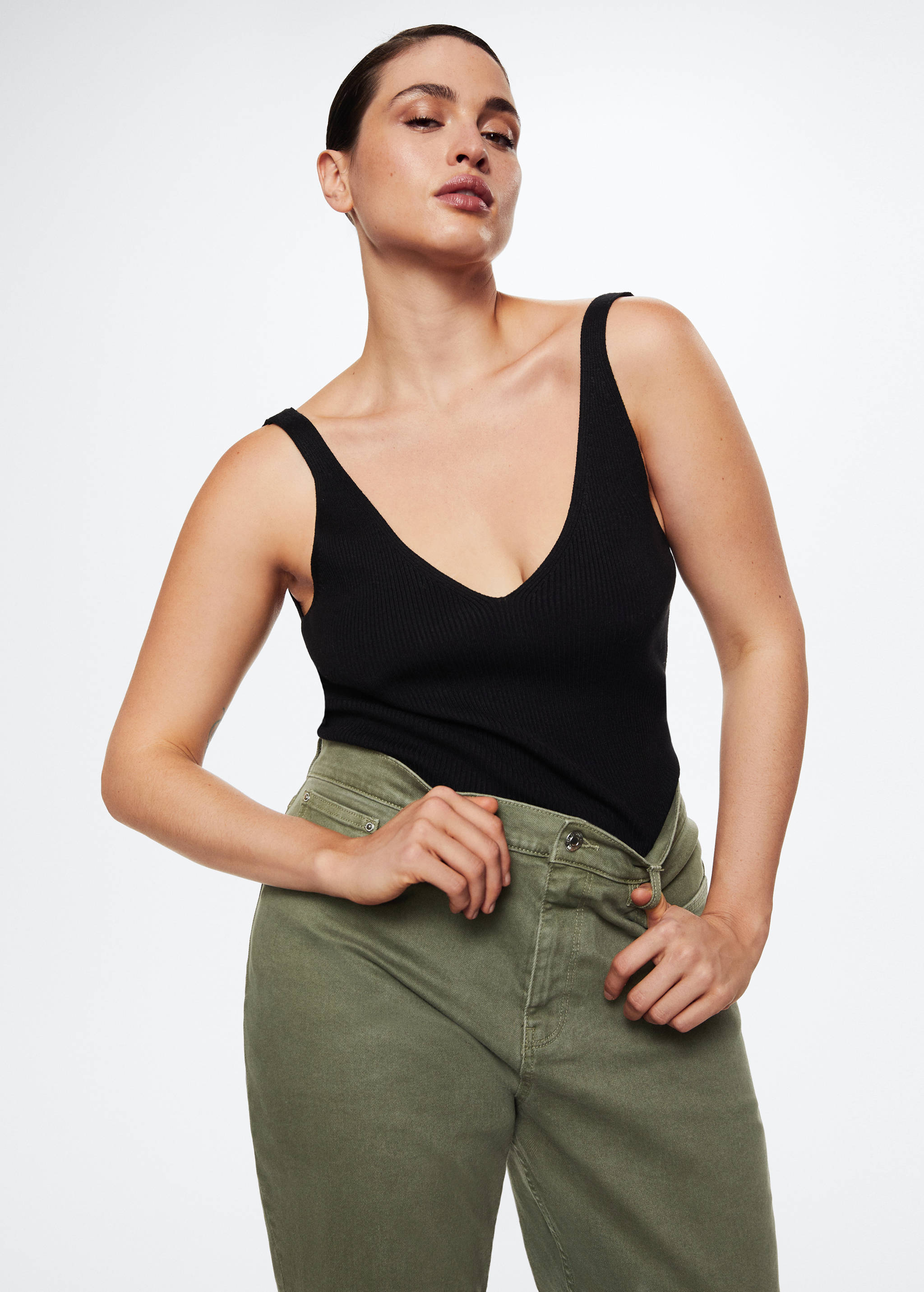 Mom comfort high-rise jeans - Details of the article 5