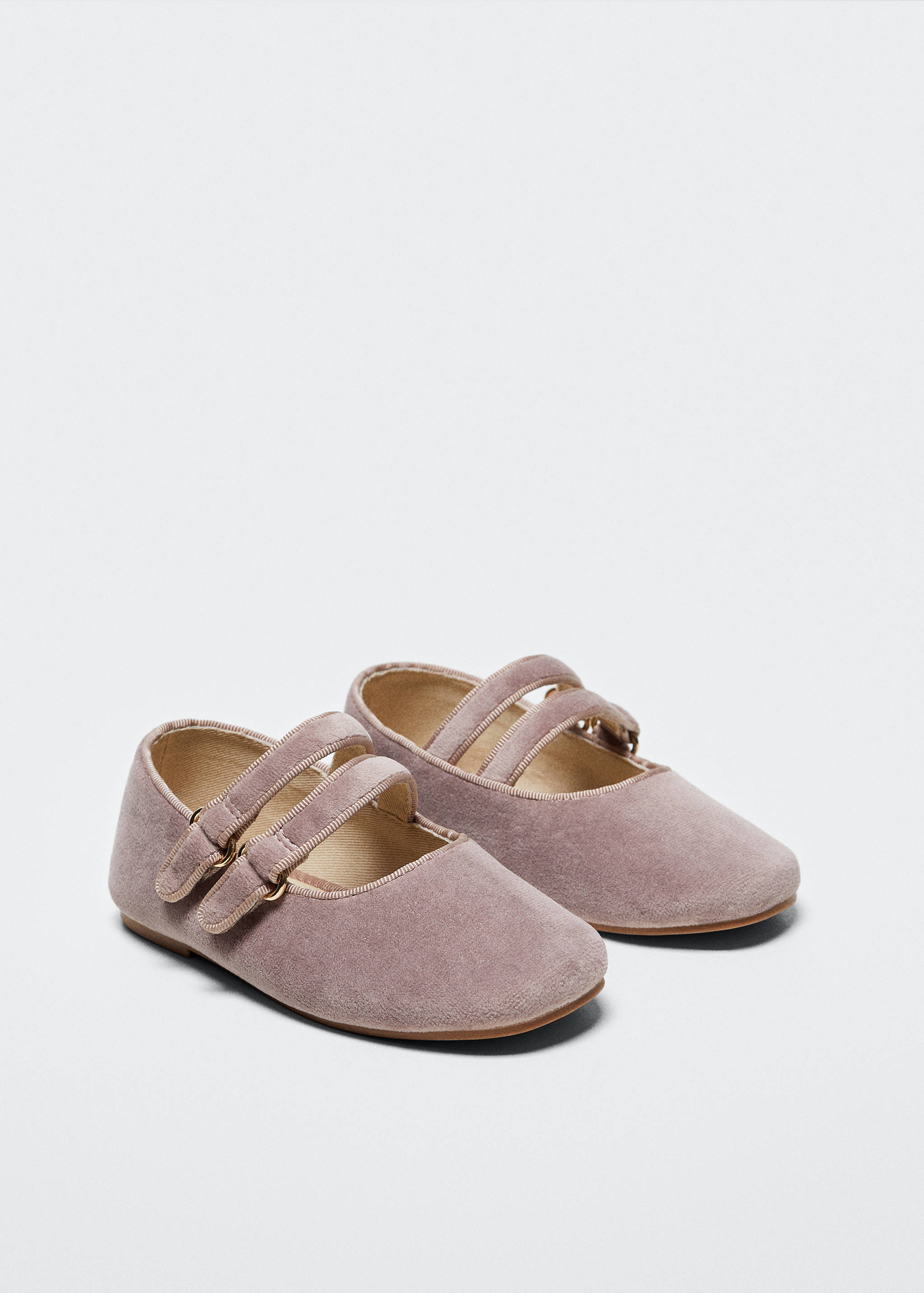 Ballerina aus Samt - Mittlere Ansicht