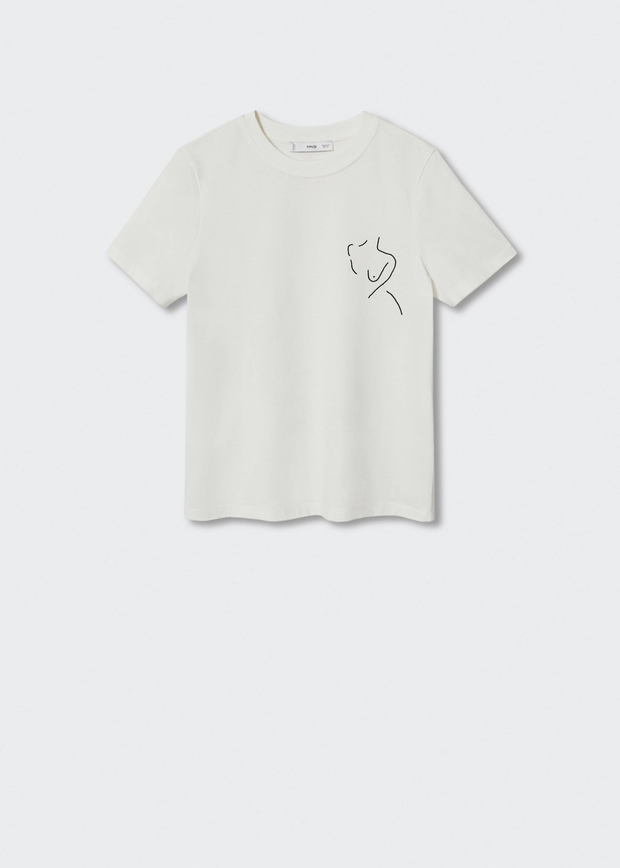 Camiseta solidaria bordado - Artículo sin modelo