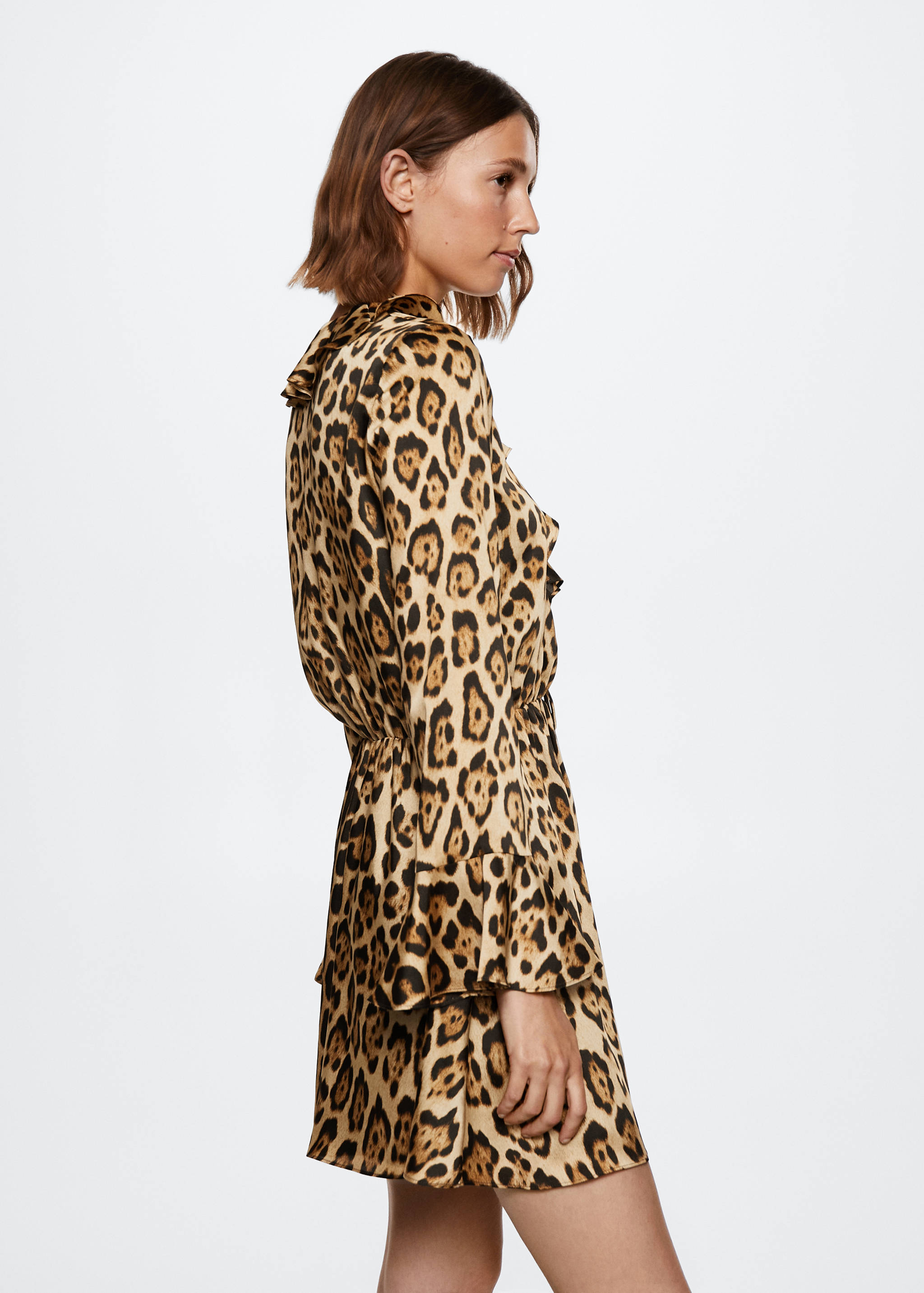 Flowy animal print dress - Details of the article 6