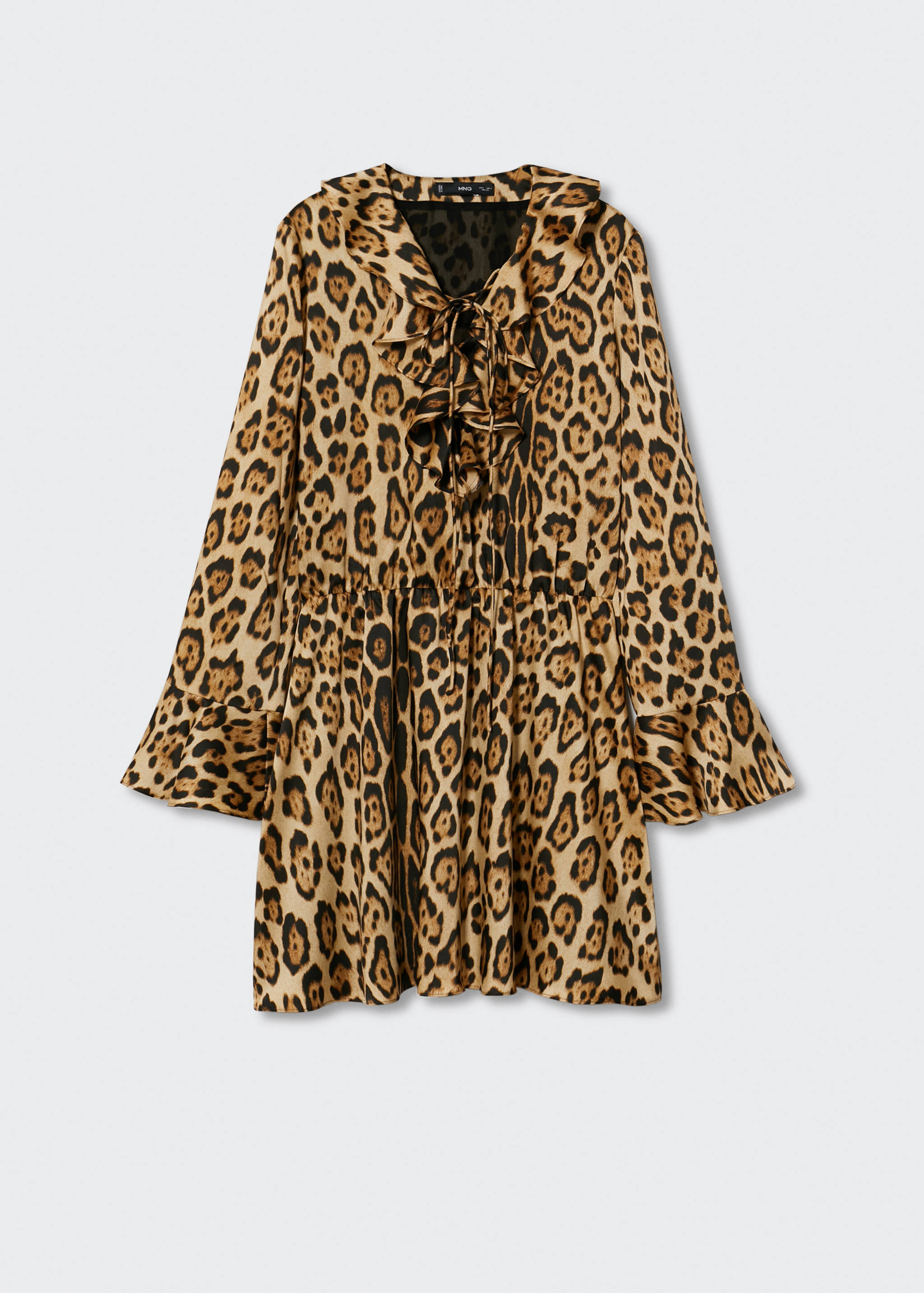Flowy animal print dress - Article without model