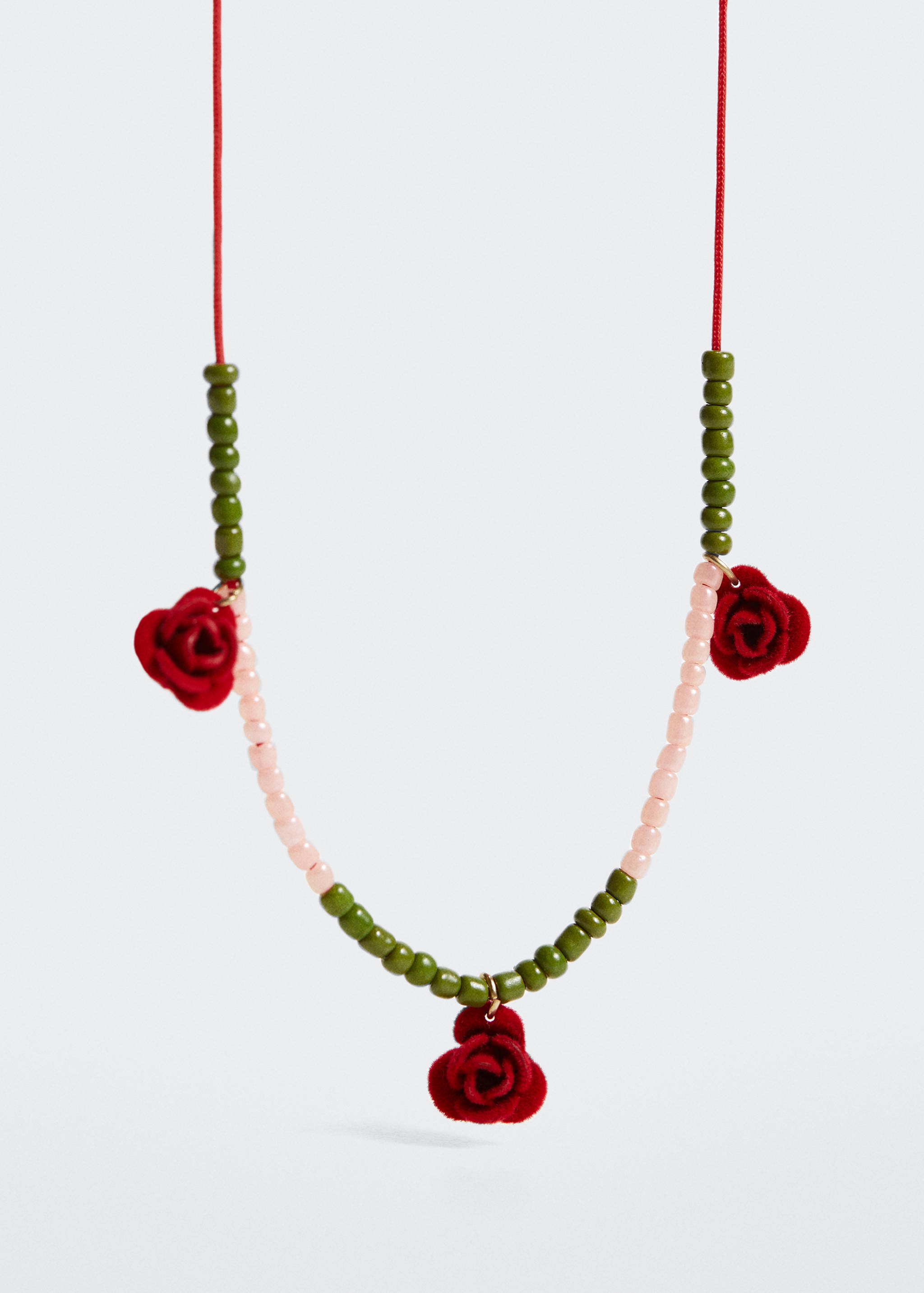 Flower beads necklace - Details of the article 1