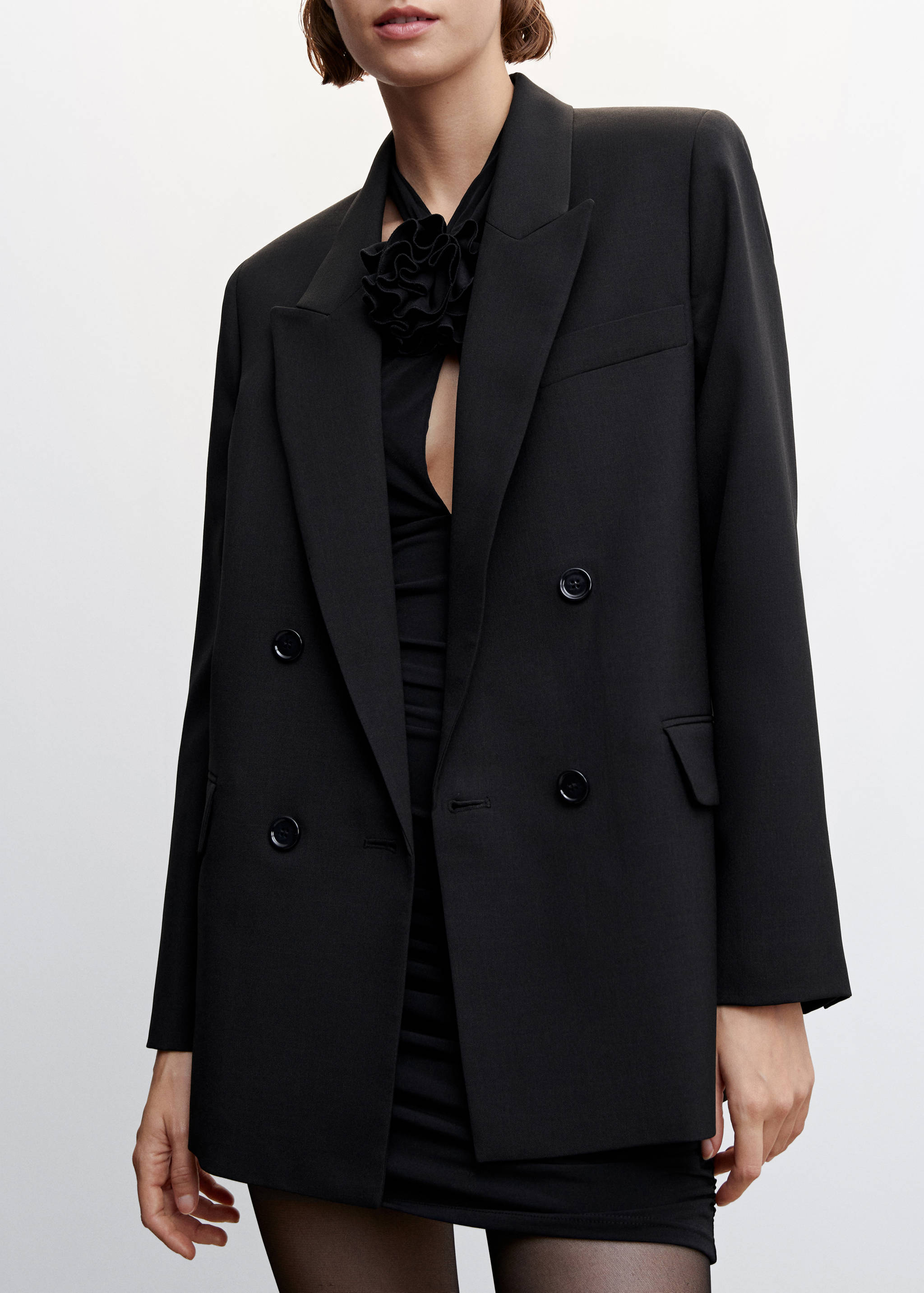 Double-breasted blazer - Details of the article 3