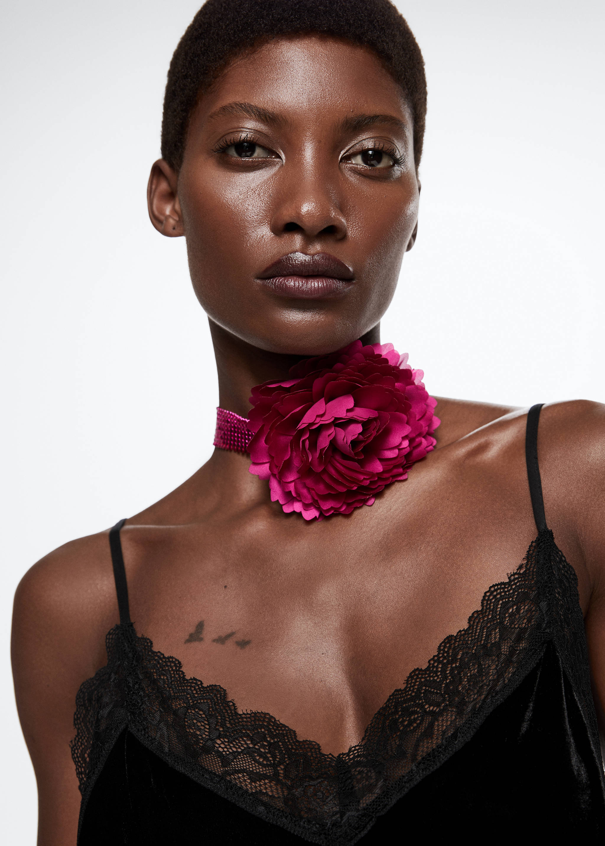 Vestido lencero encaje - Detalle del artículo 1