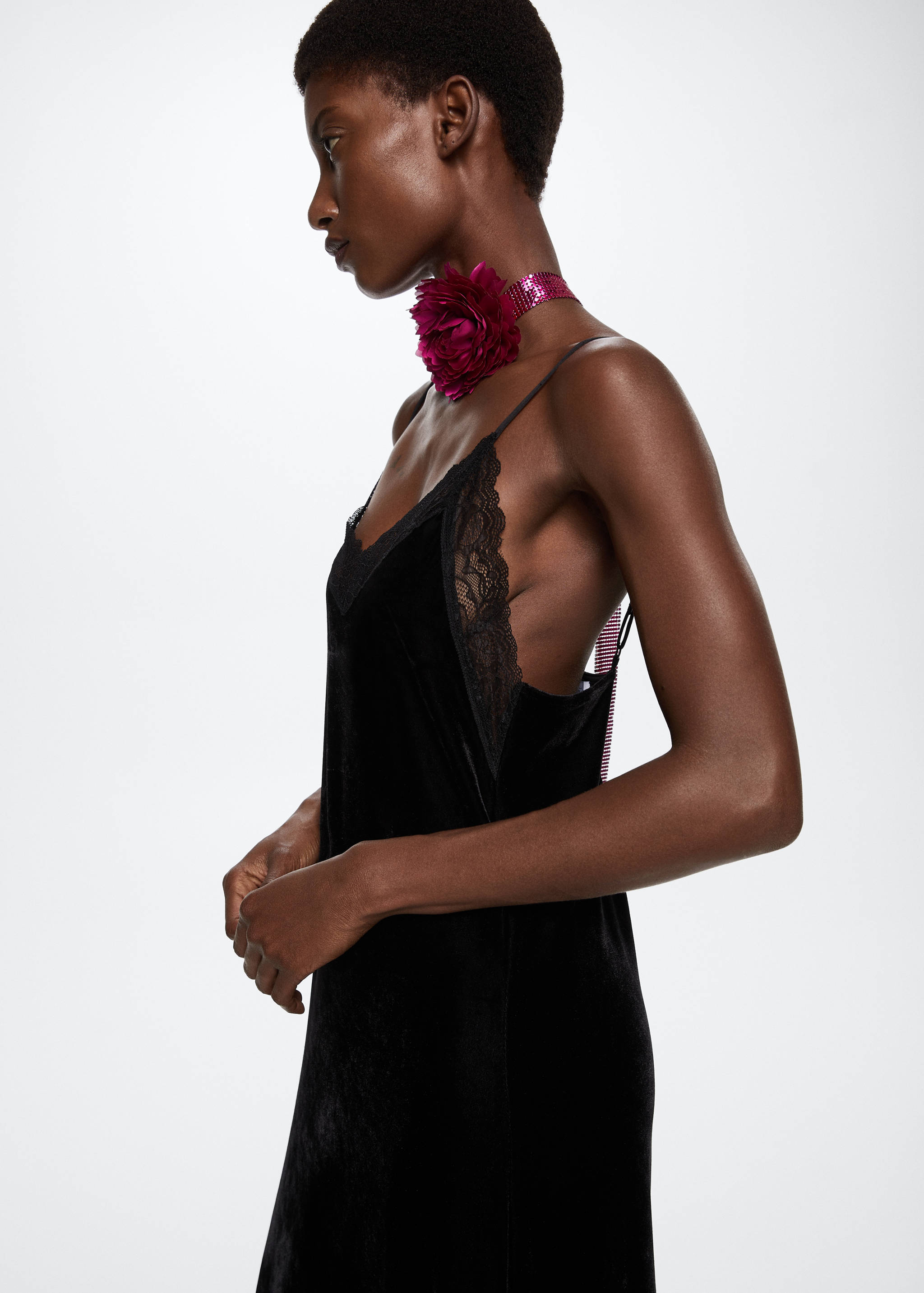 Vestido lencero encaje - Detalle del artículo 2