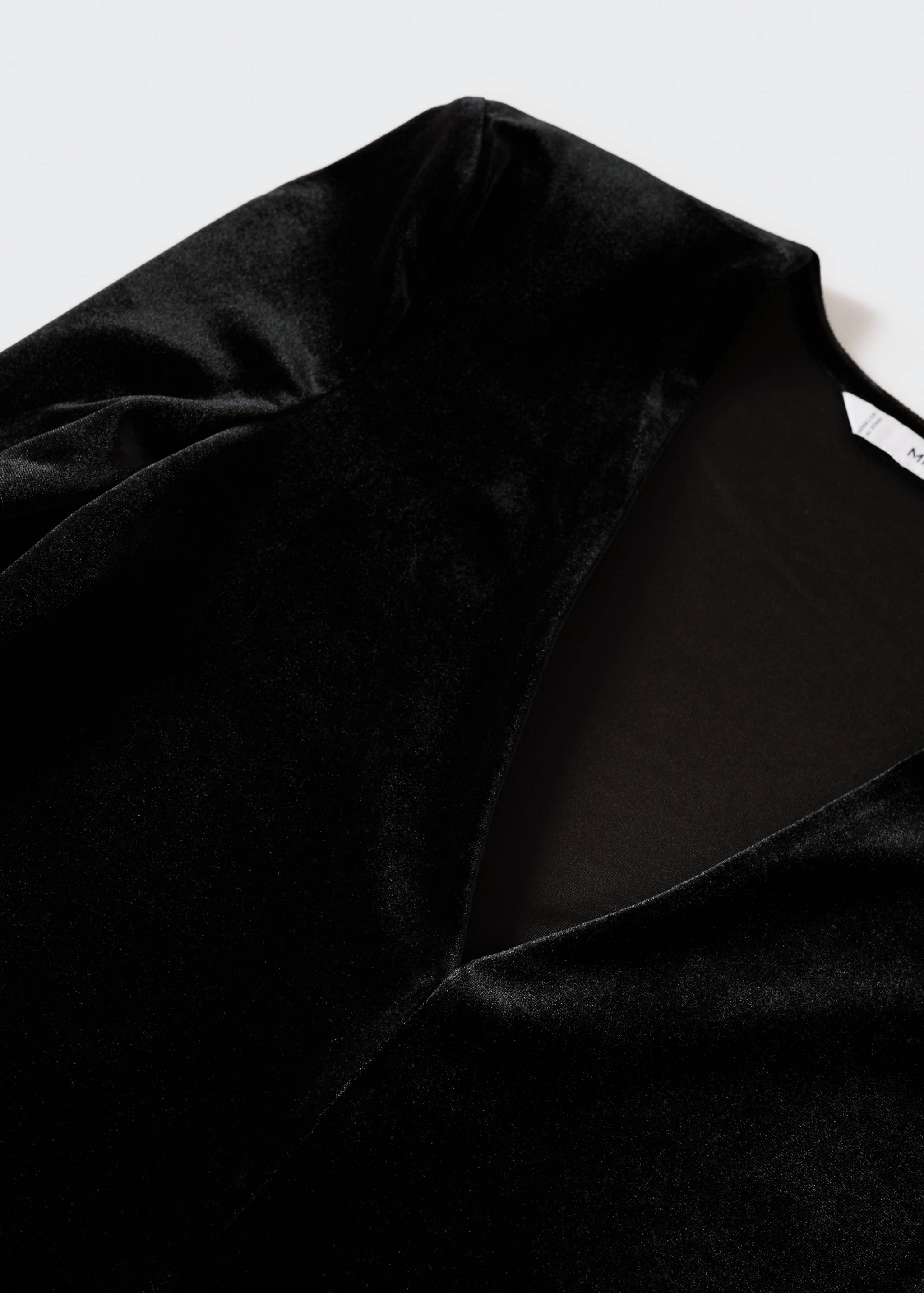 Velvet short dress - Details of the article 0