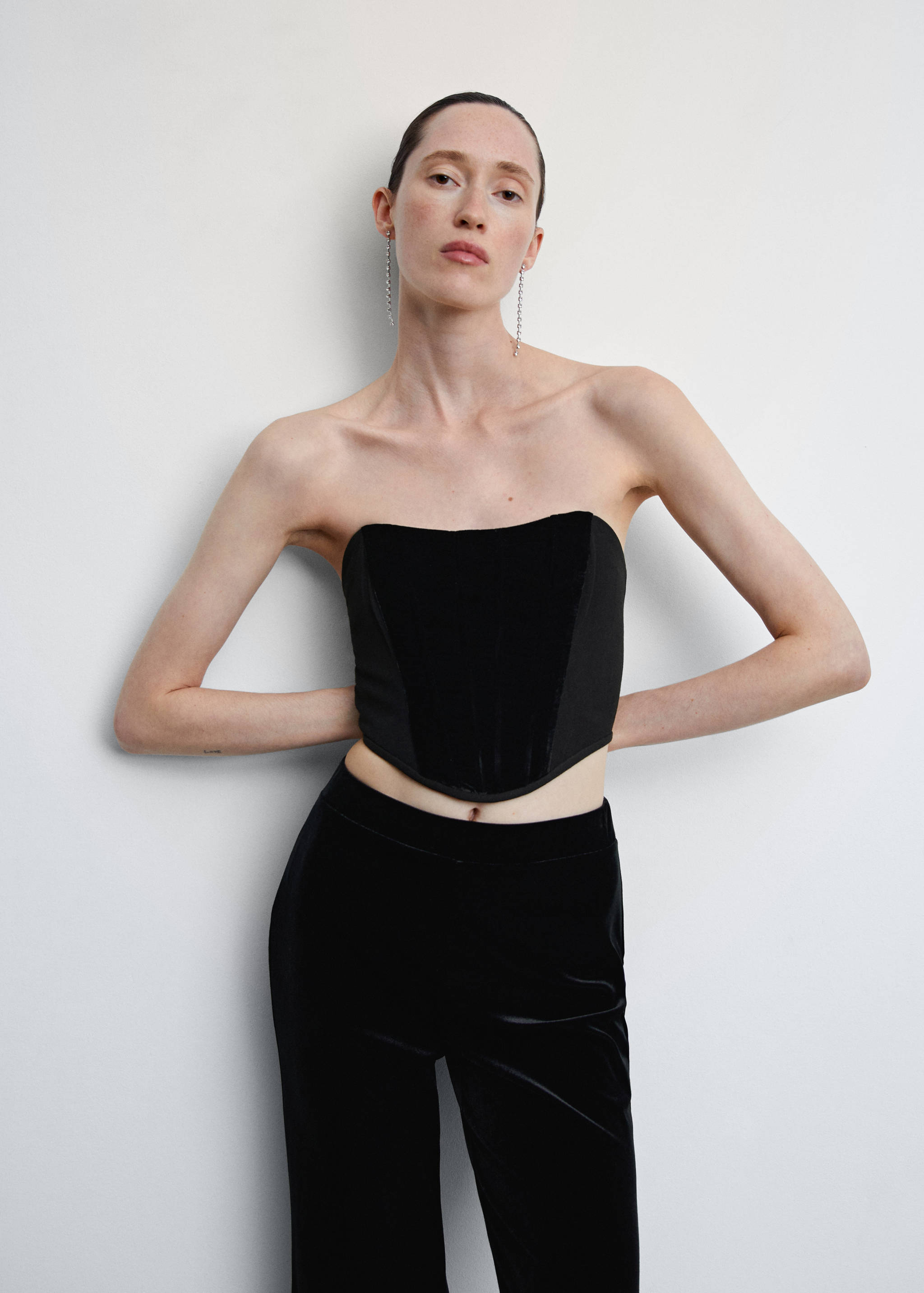 Velvet top - Details of the article 2