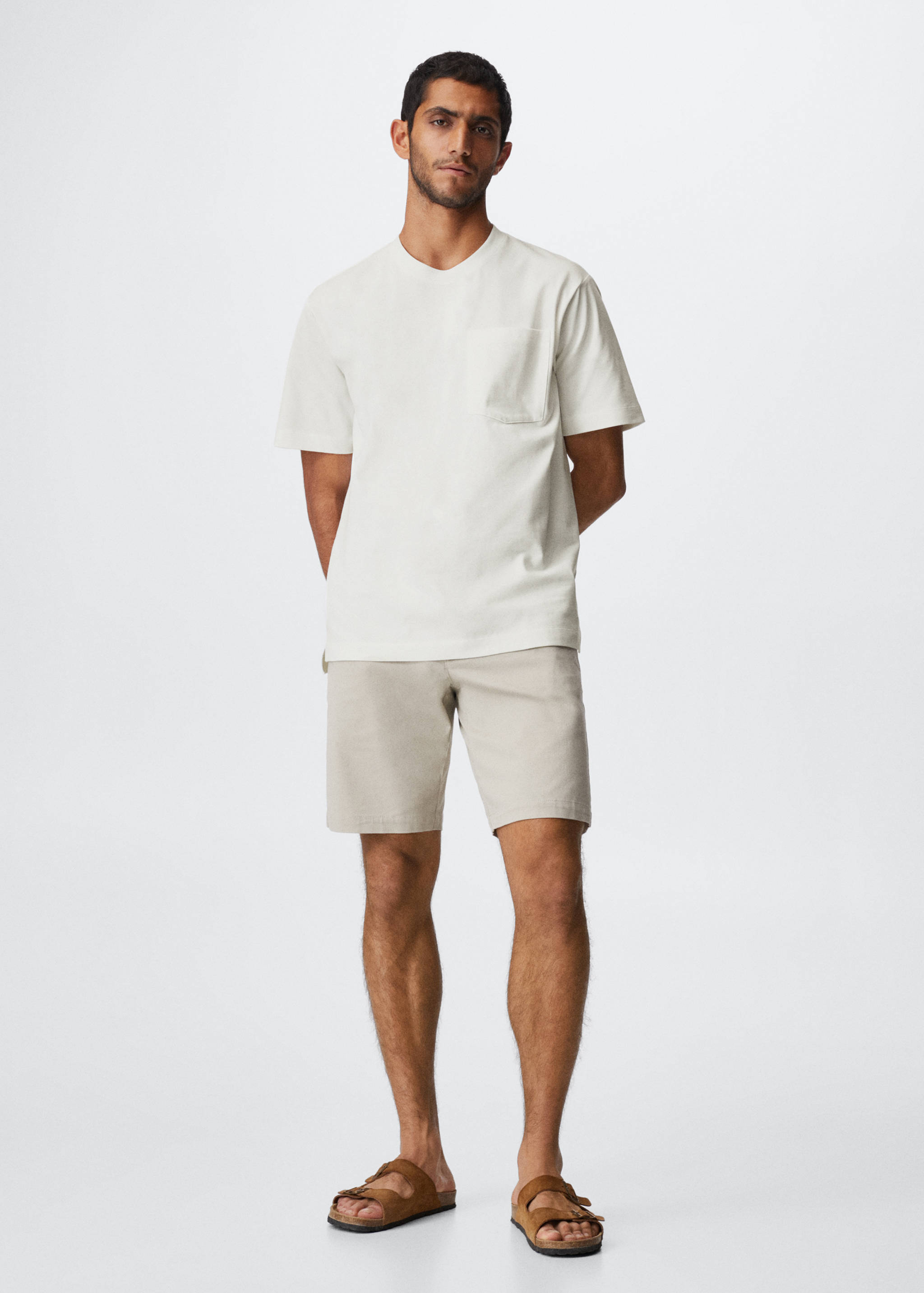 Samarreta cotó butxaca - Pla general