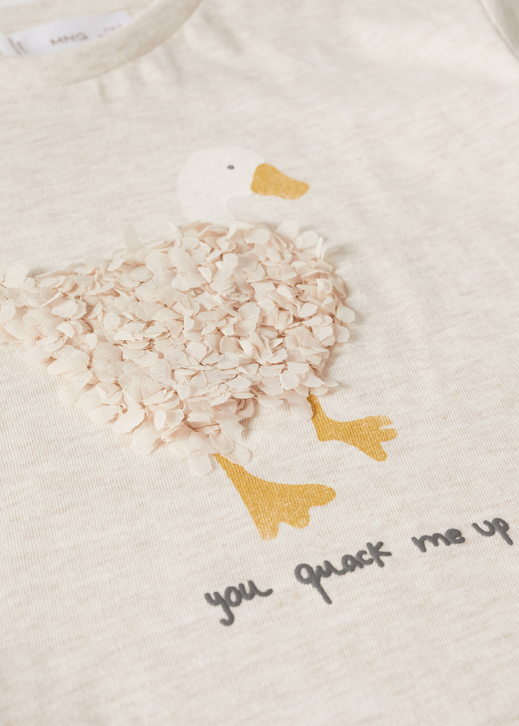 Embossed cotton T-shirt - Details of the article 9