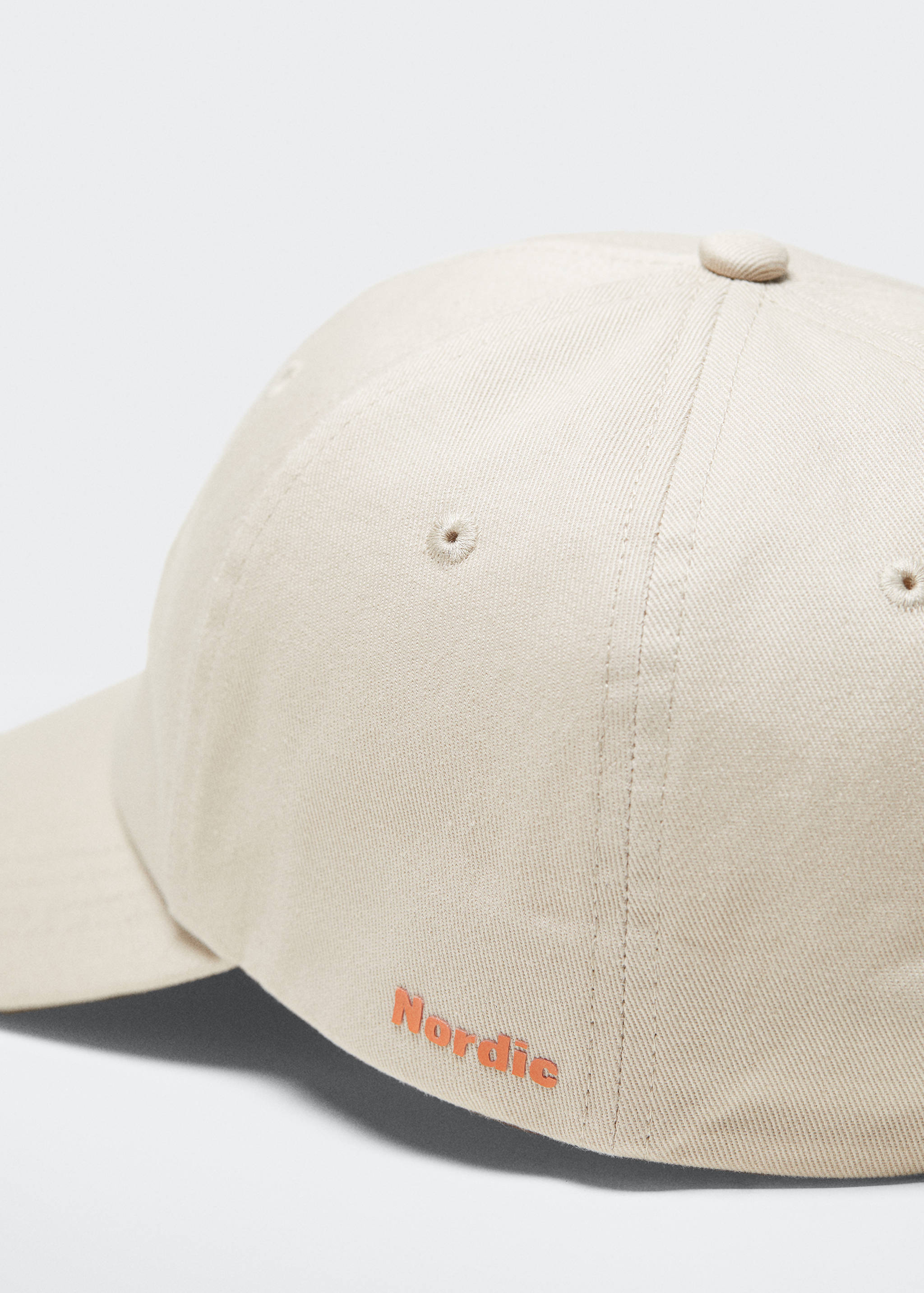 Graphic cotton cap - Details of the article 2