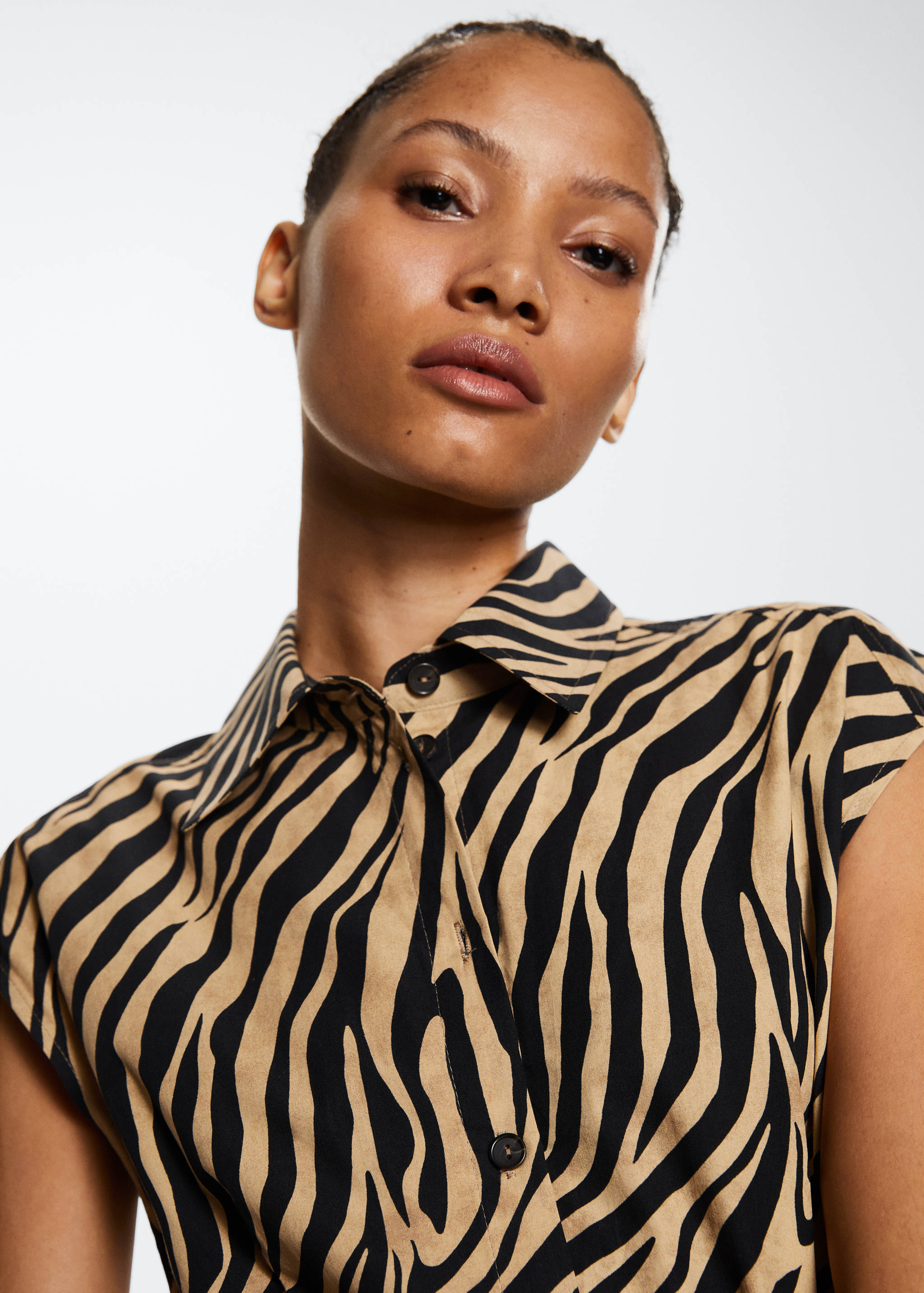 Vestido animal print - Pormenor do artigo 1