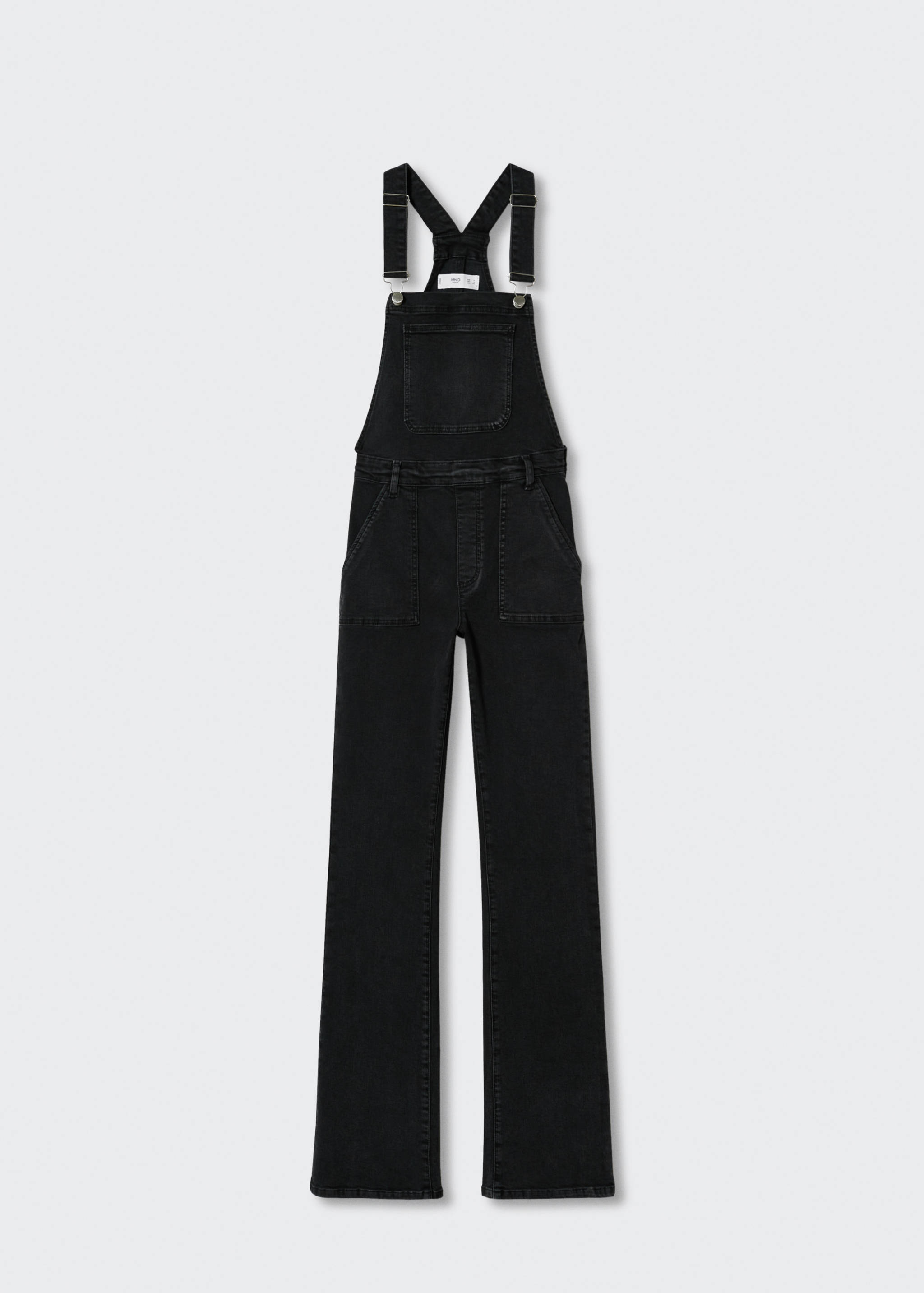 Lined denim dungarees - Article without model