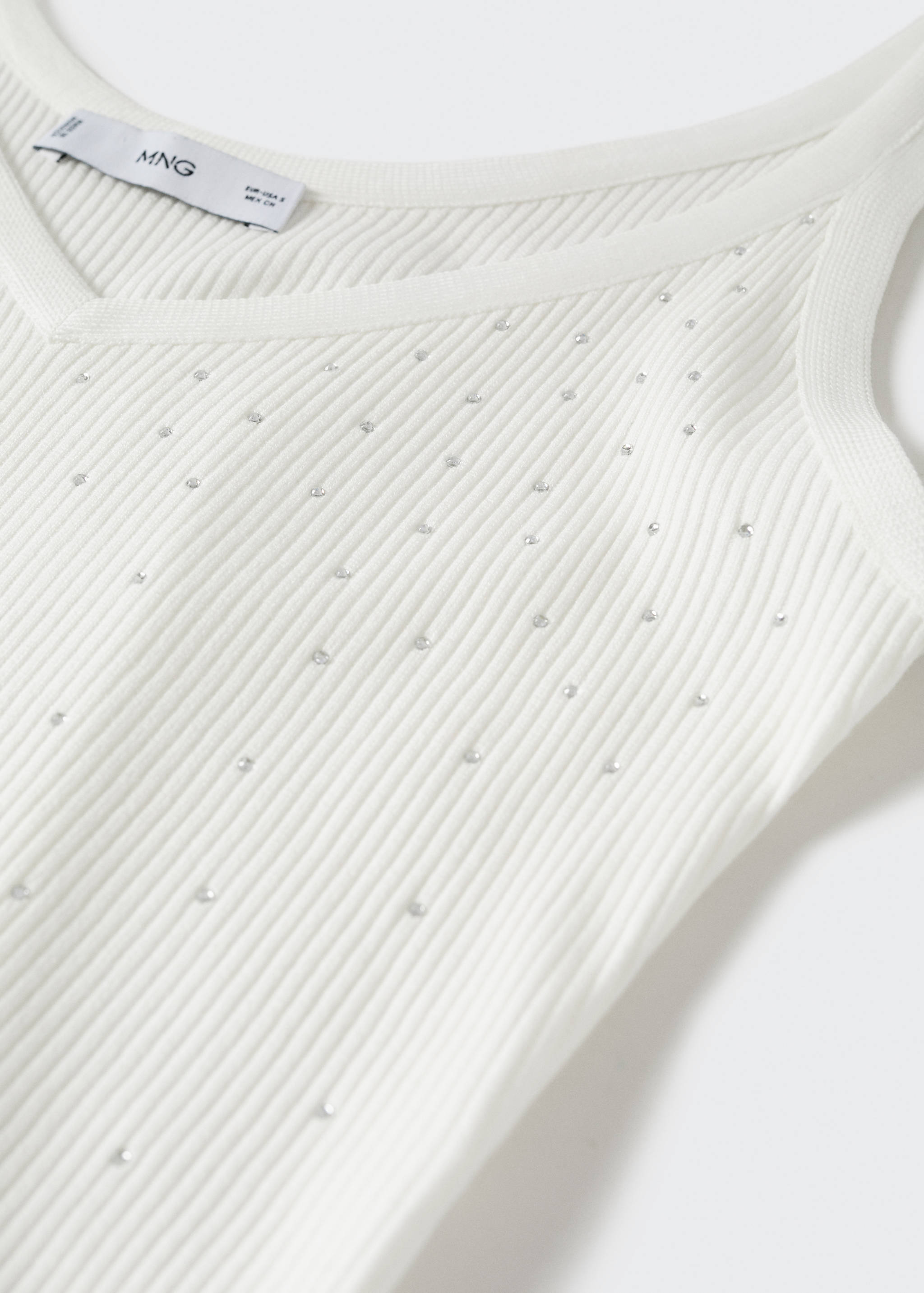 Strass tank top - Details of the article 8