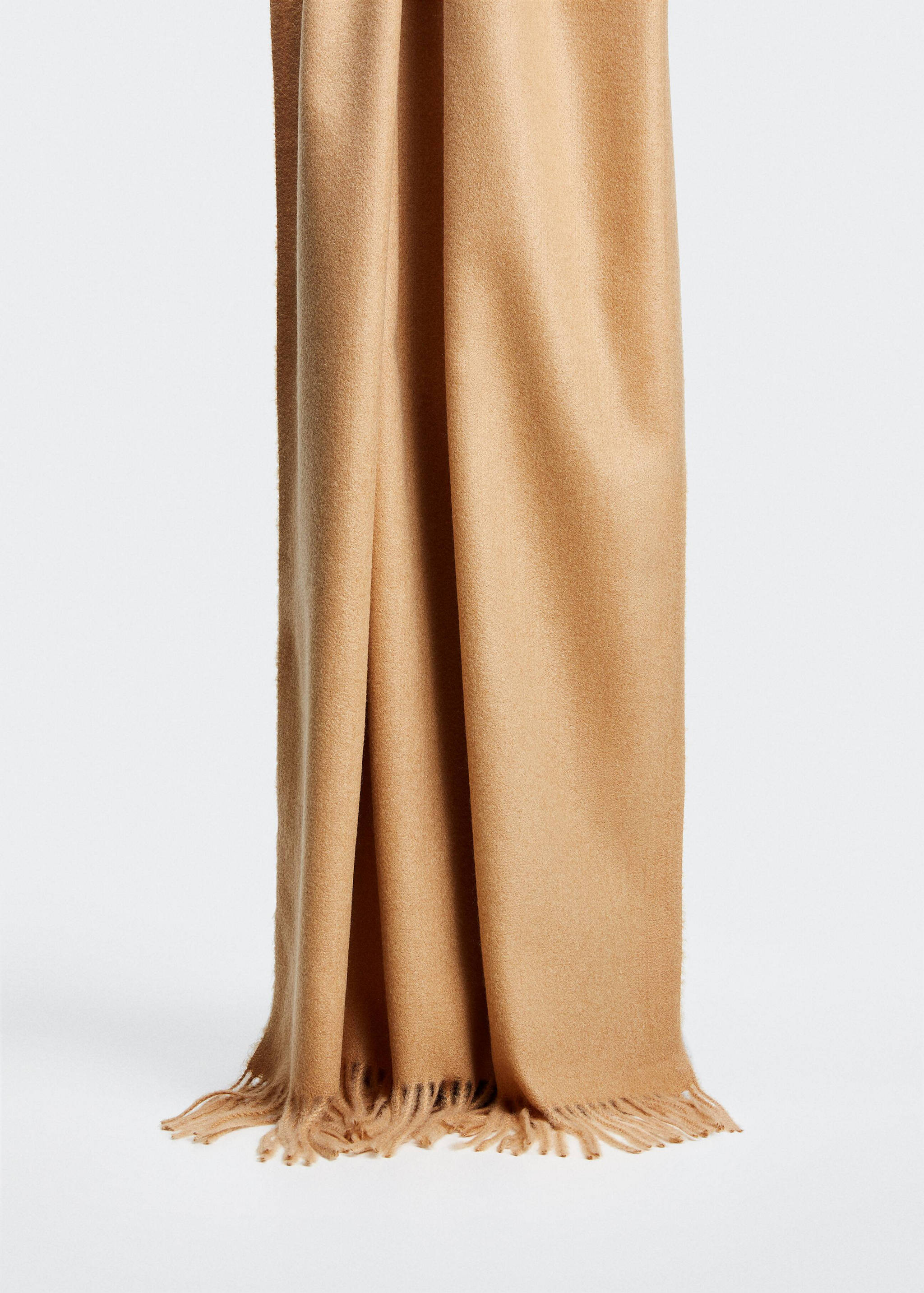 Fringed edge scarf - Details of the article 2