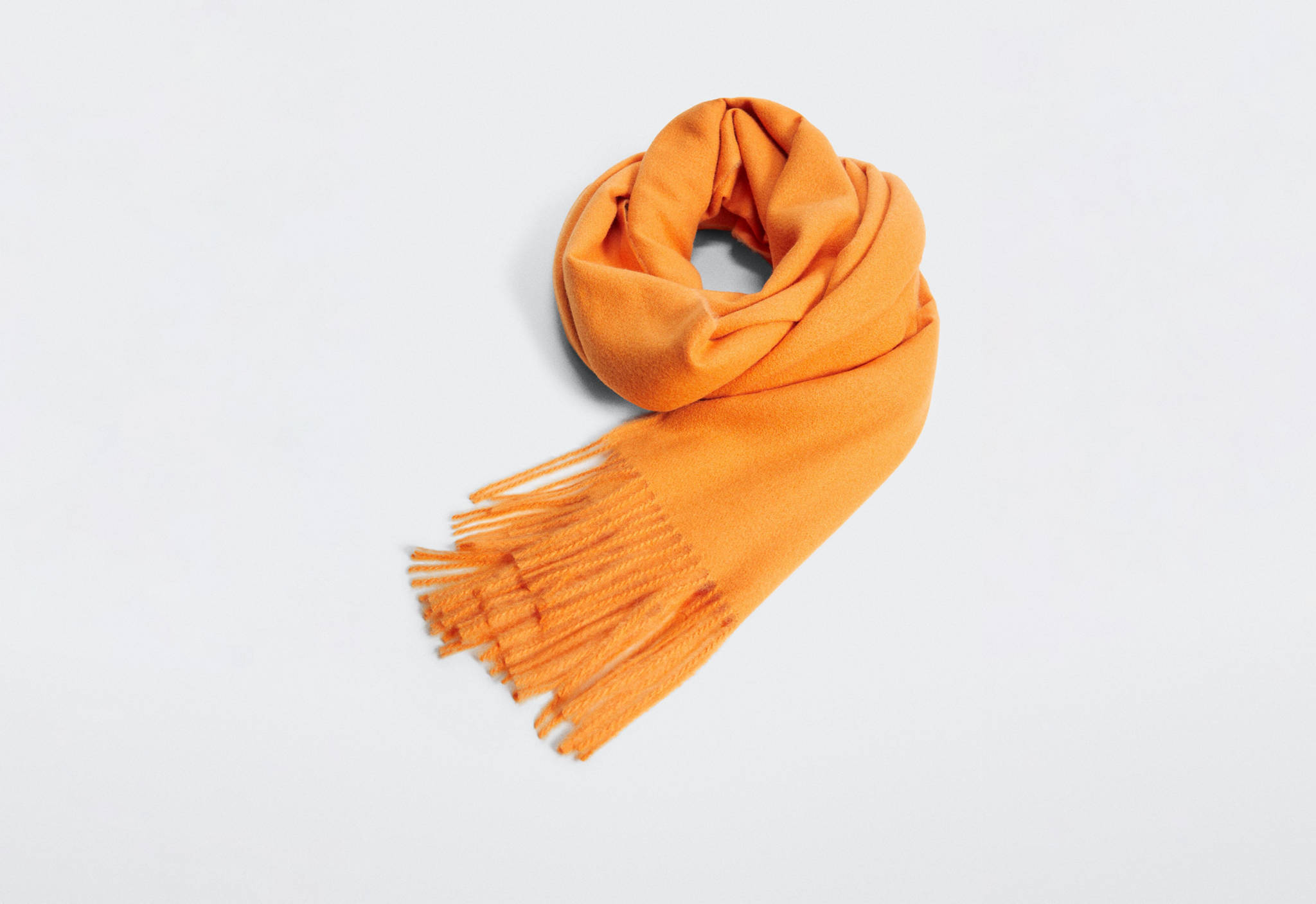 Fringed edge scarf - Panoramic plane