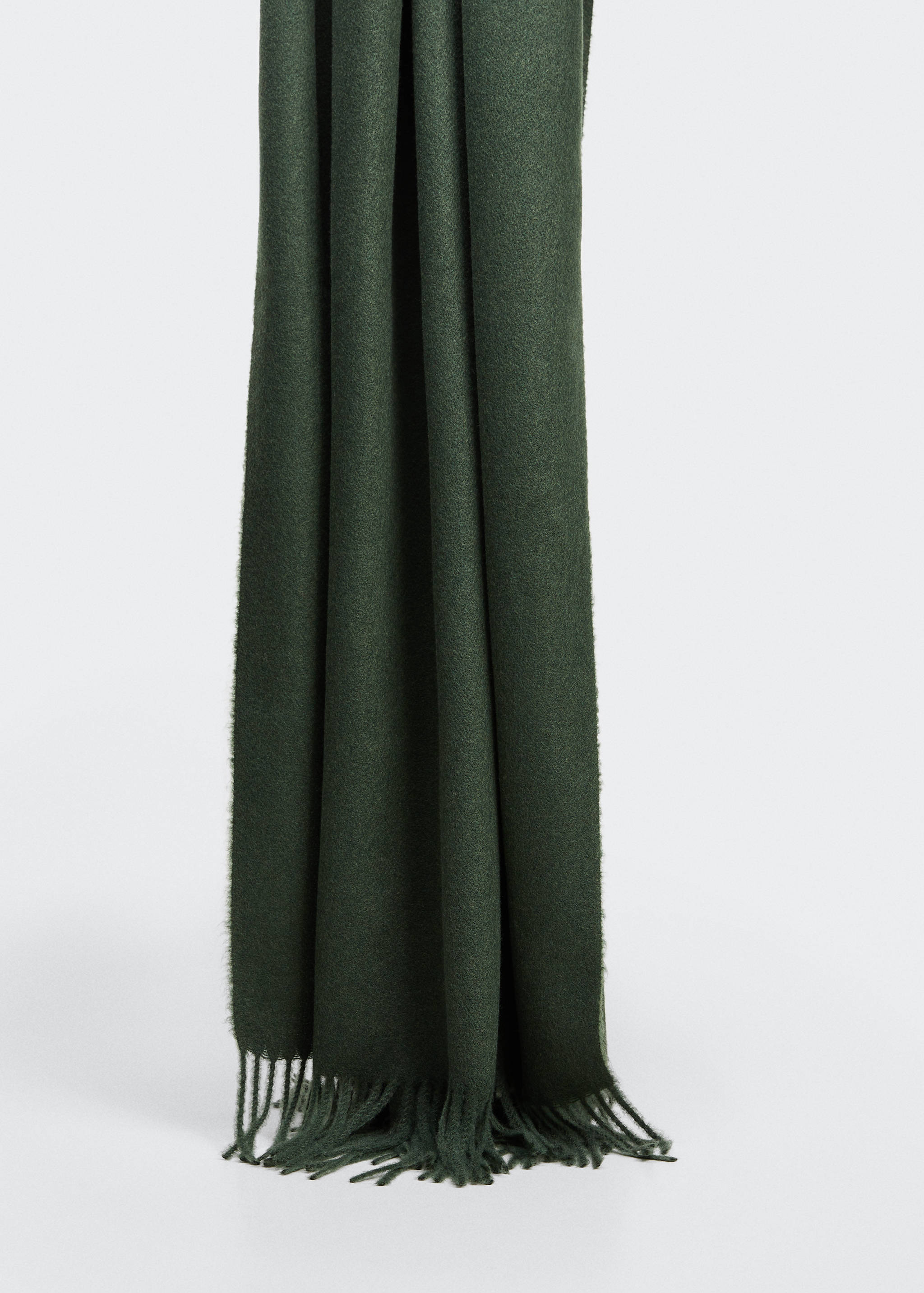 Fringed edge scarf - Medium plane