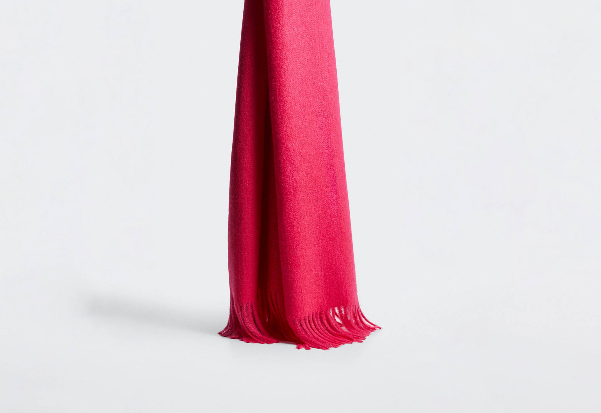 Fringed edge scarf - Panoramic plane