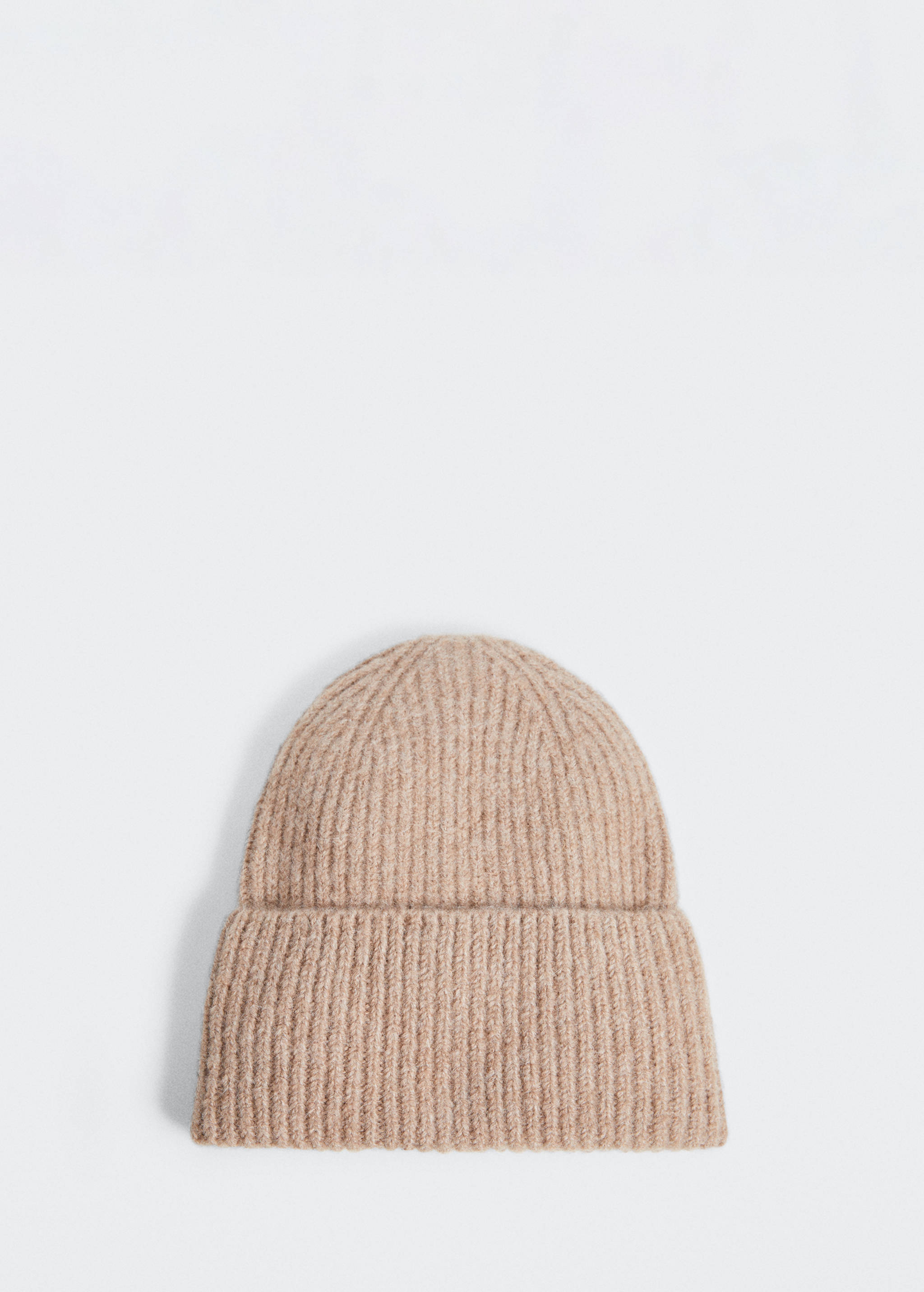Gerippte Strickmütze - Artikel ohne Model
