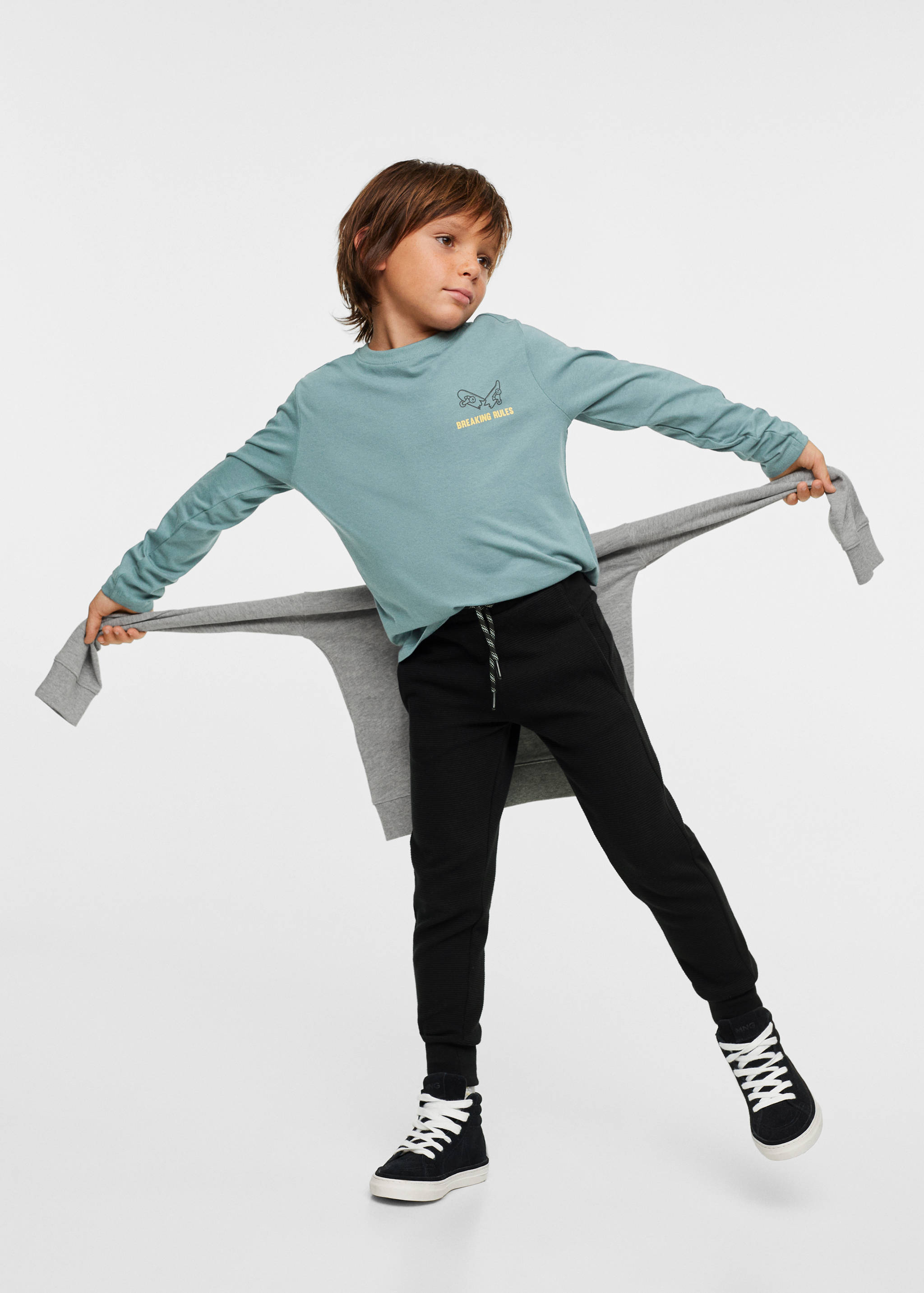 Pantalons jòguing cotó - Pla general