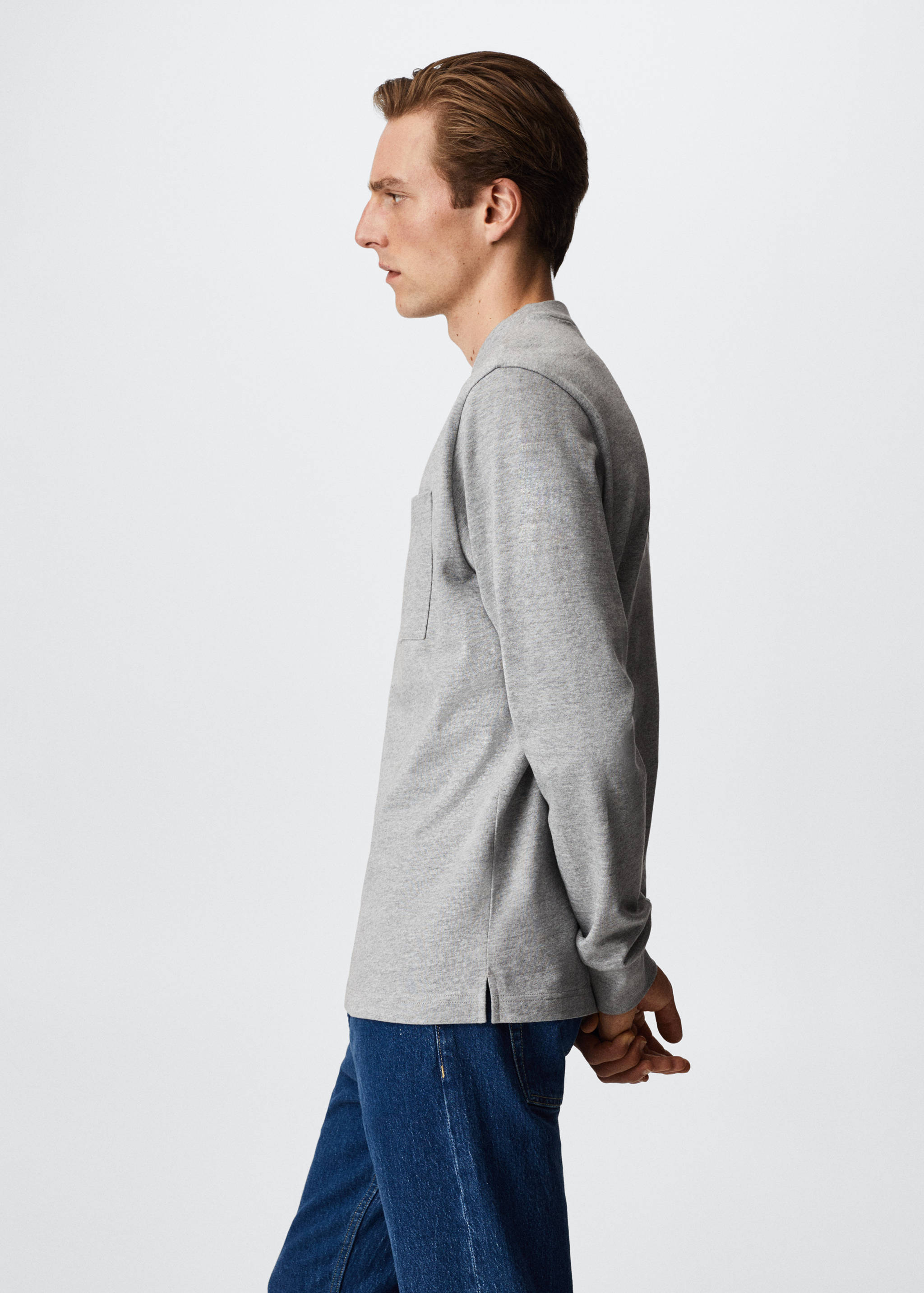 Μπλούζα βαμβακερή μακρυμάνικη - Λεπτομέρεια του προϊόντος 2