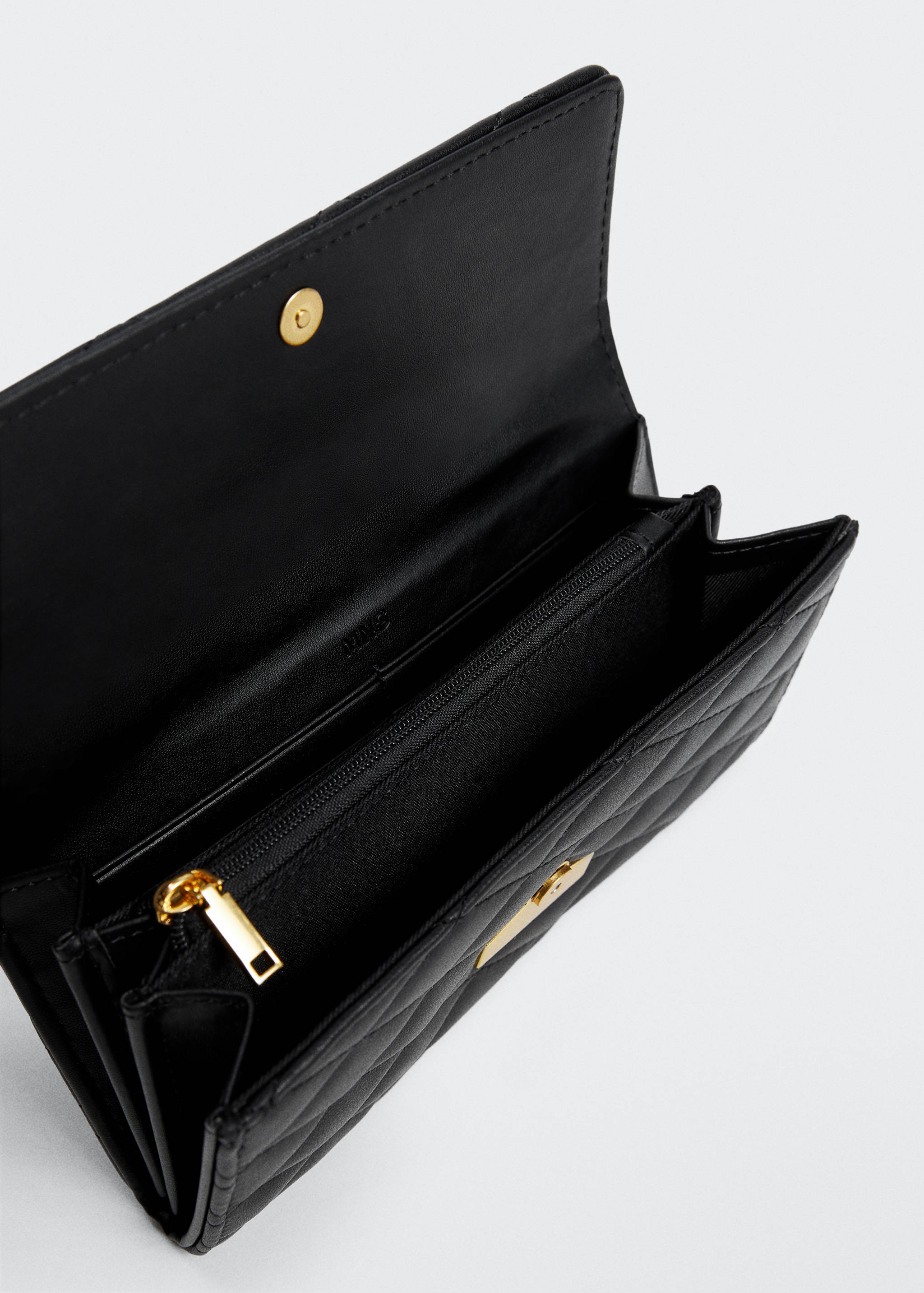Quilted wallet - Medium plane