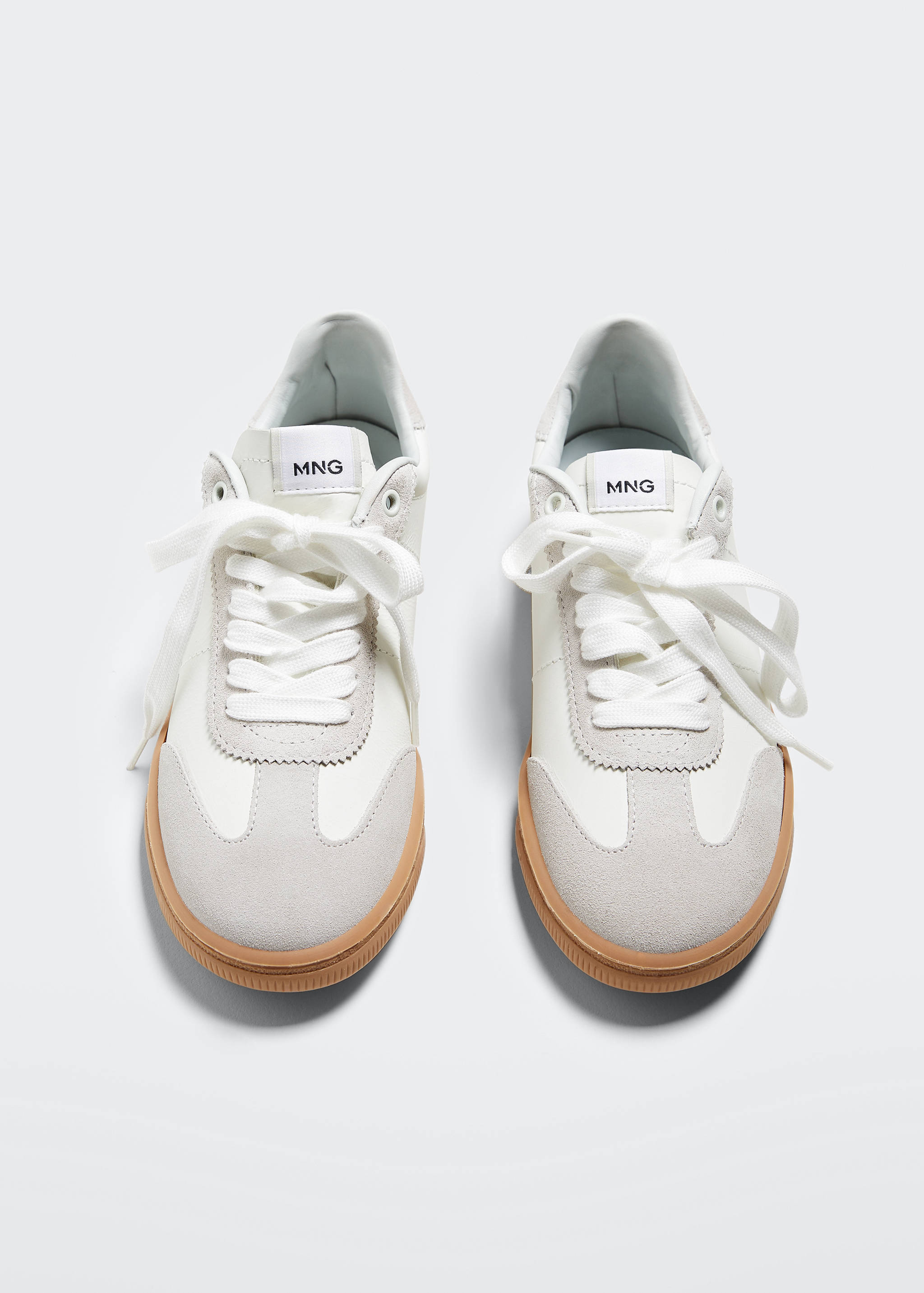 Baskets cuir semelle contrastante - Détail de l'article 3