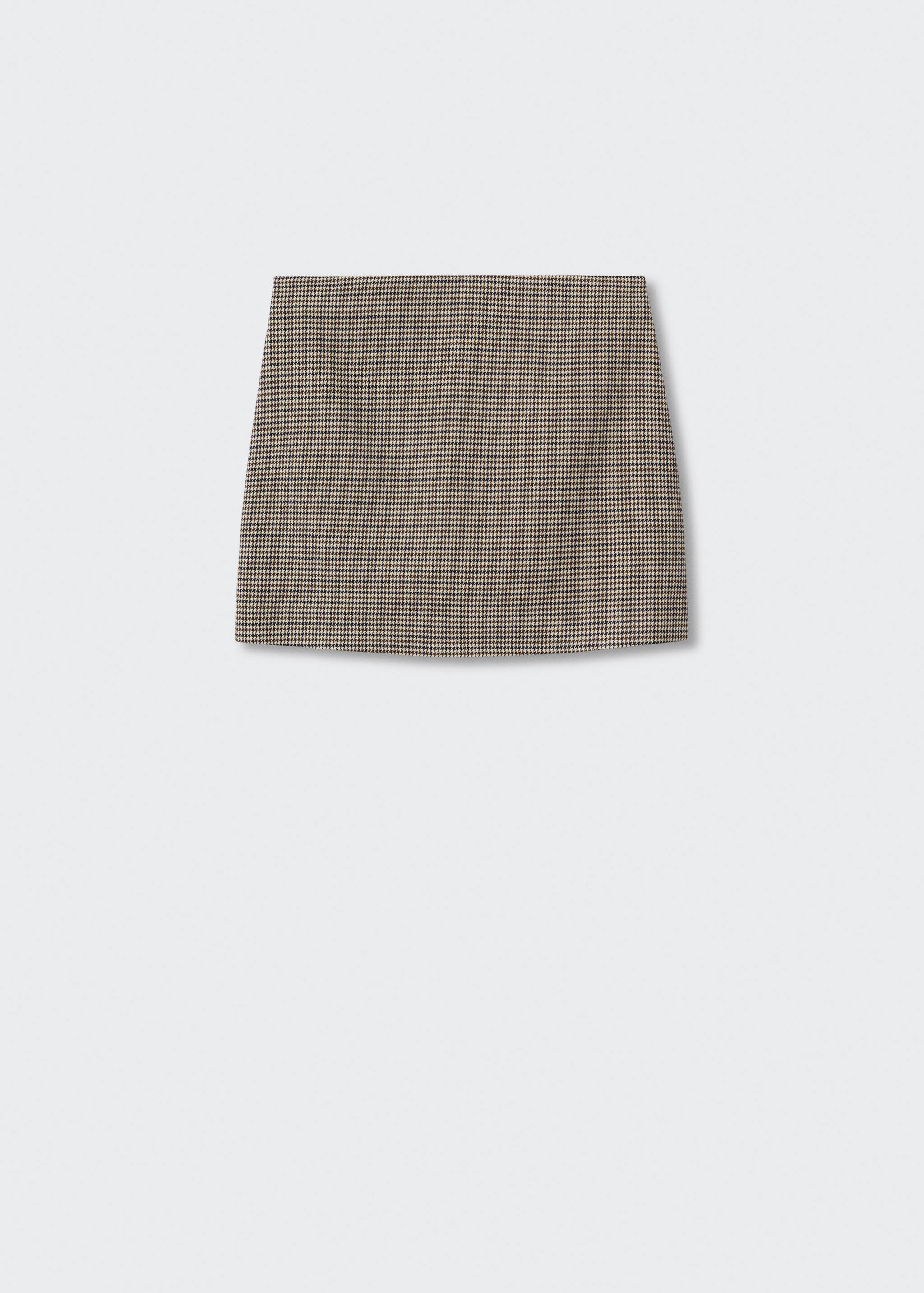 Houndstooth miniskirt - Article without model