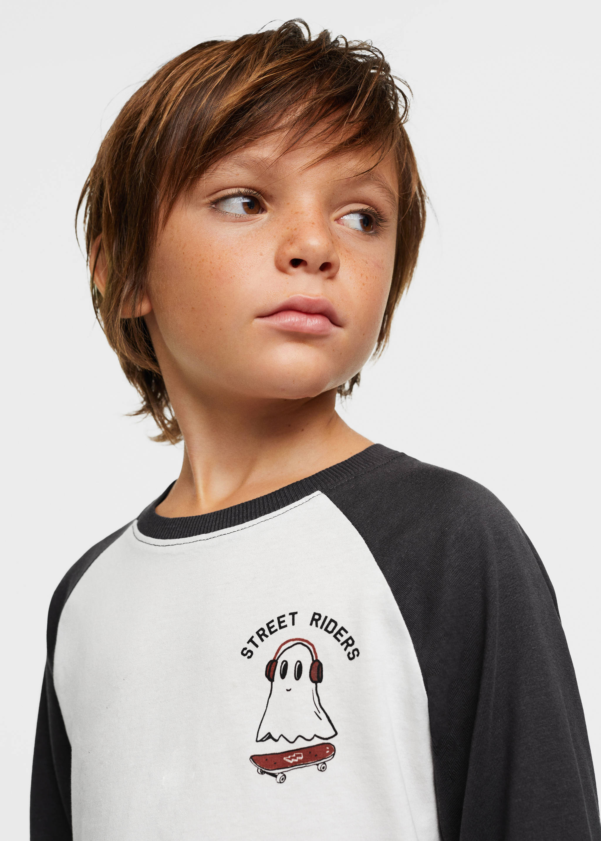 Printed long sleeve t-shirt - Details of the article 4