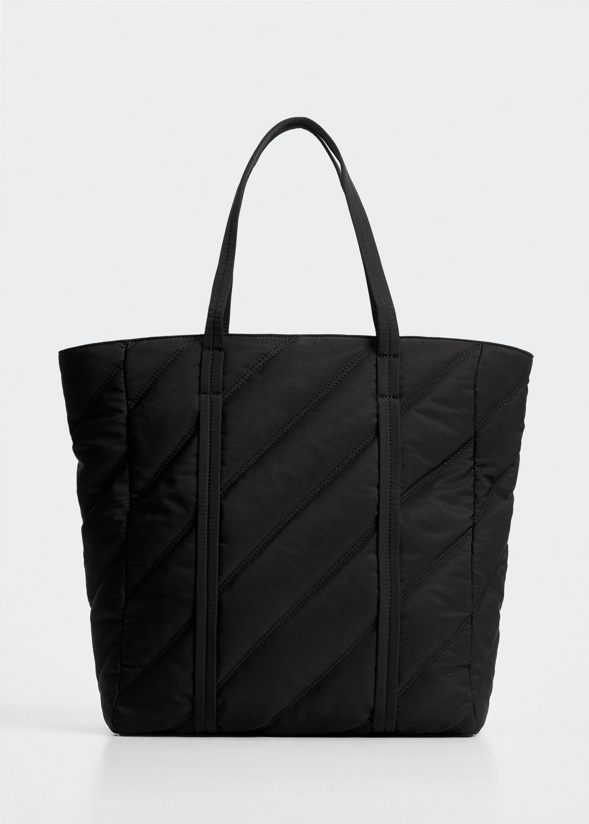 Gesteppte Shopper-Tasche - Artikel ohne Model