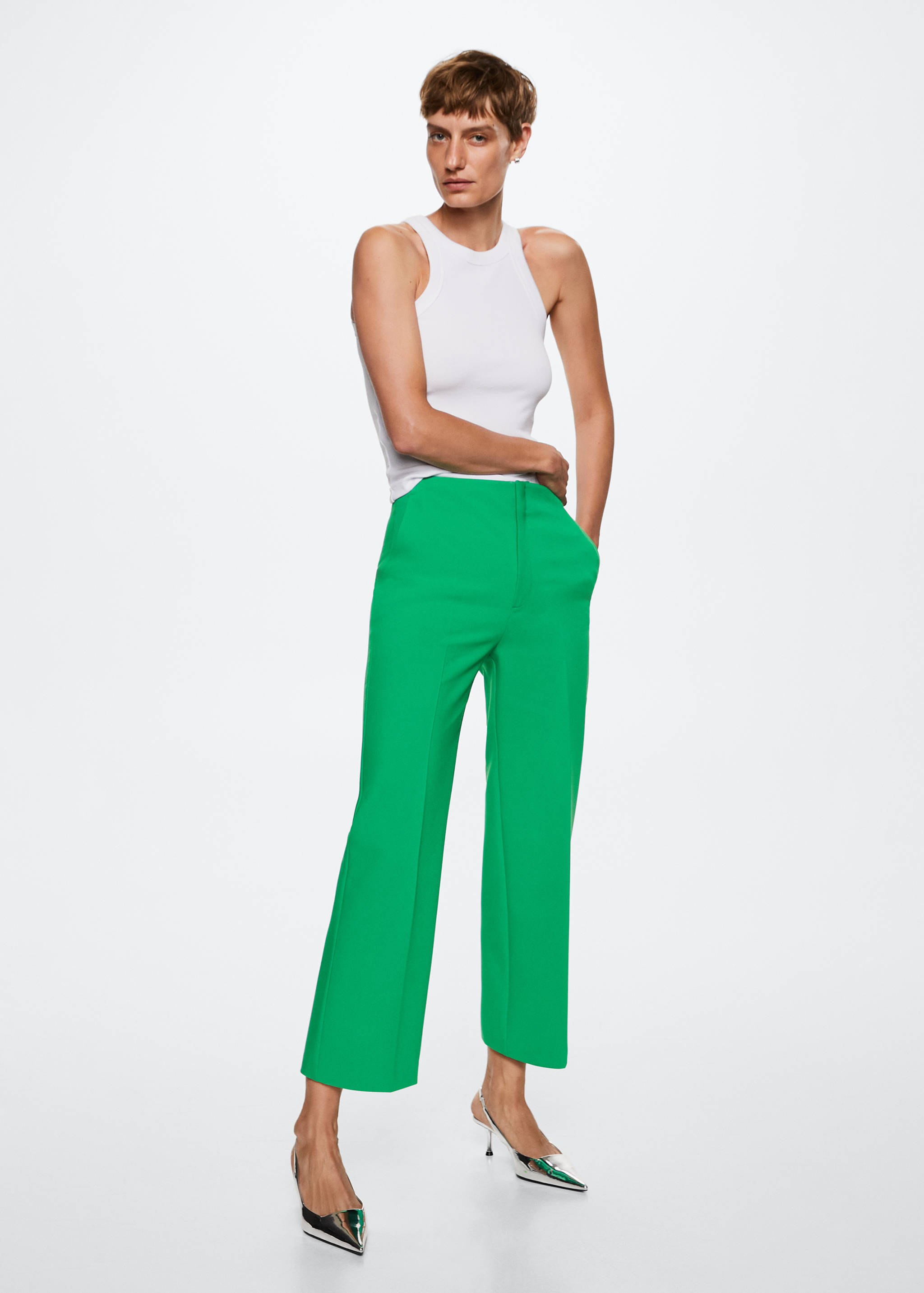 Pantalons culotte vestir - Pla general