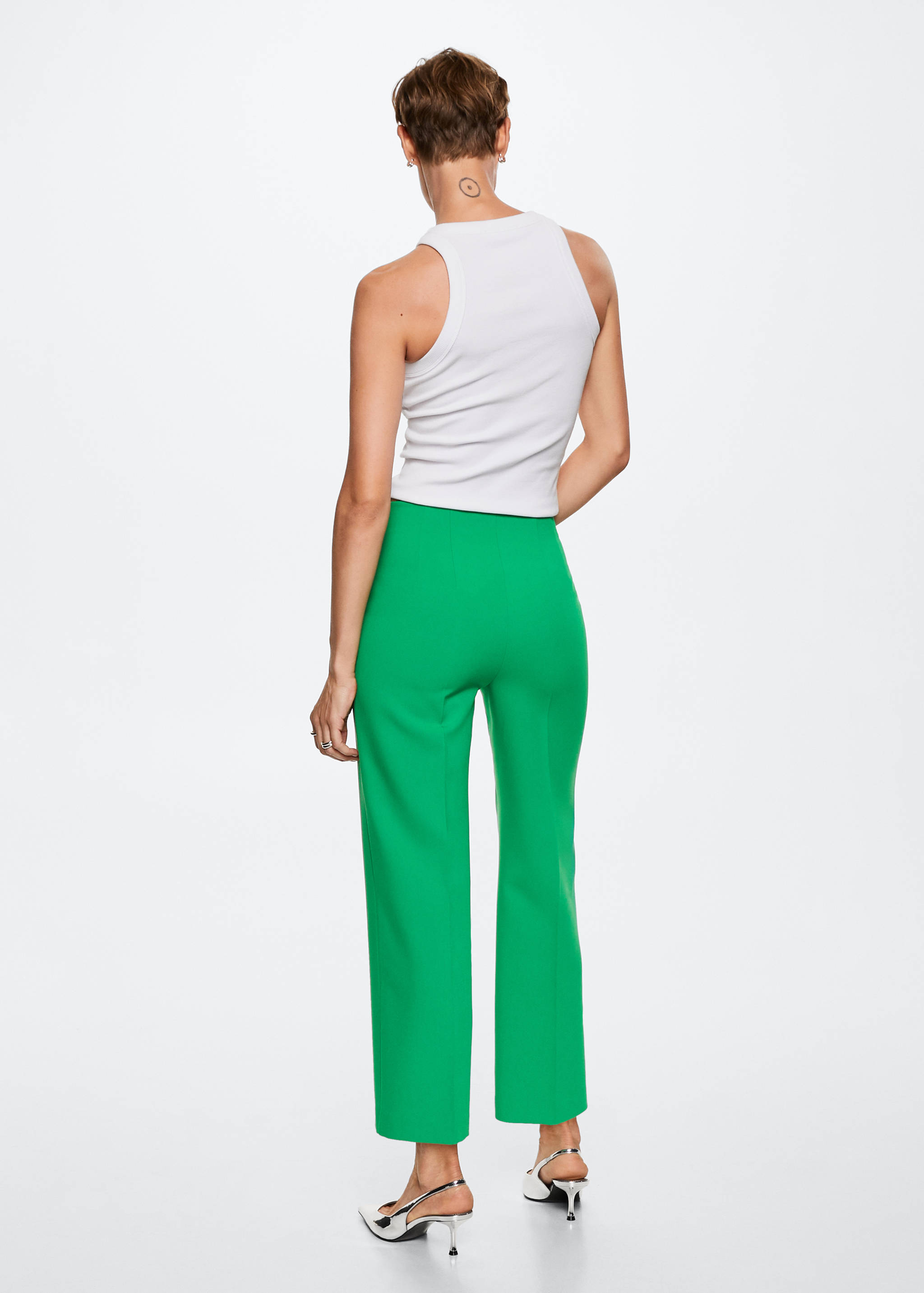 Pantalons culotte vestir - Revers de l'article