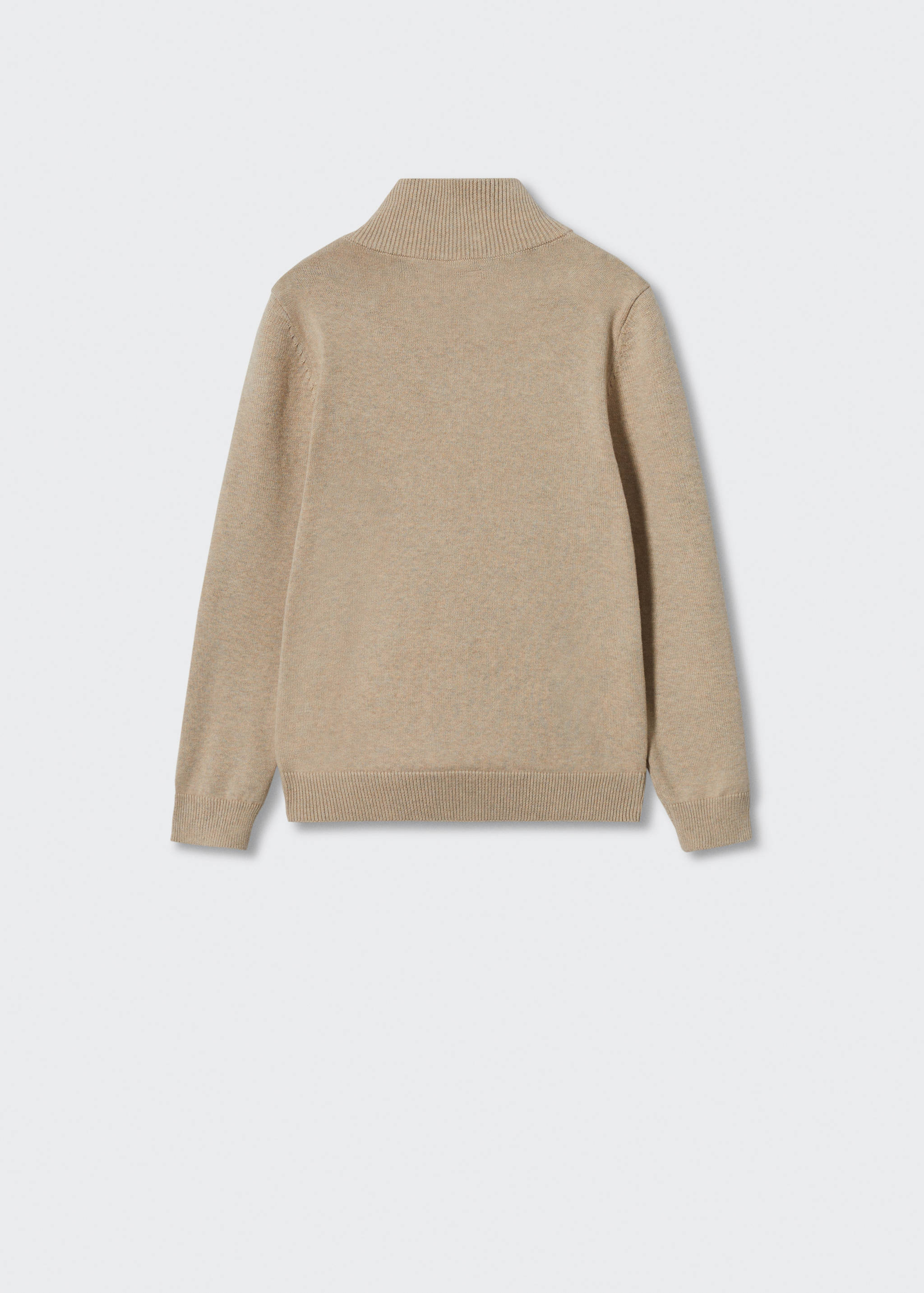 Zip neck jumper - Reverse of the article