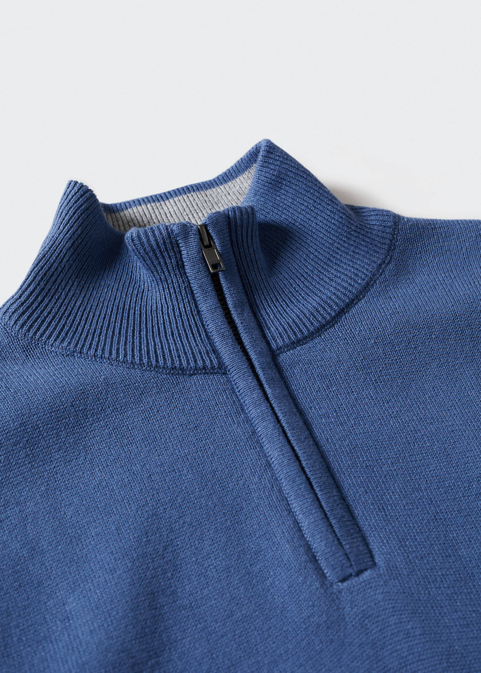 Zip neck jumper - Details of the article 8