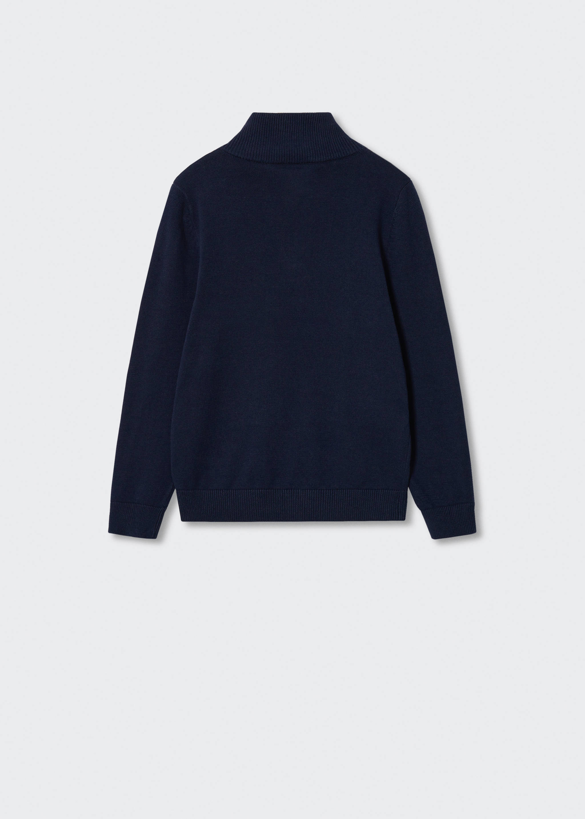Zip neck jumper - Reverse of the article
