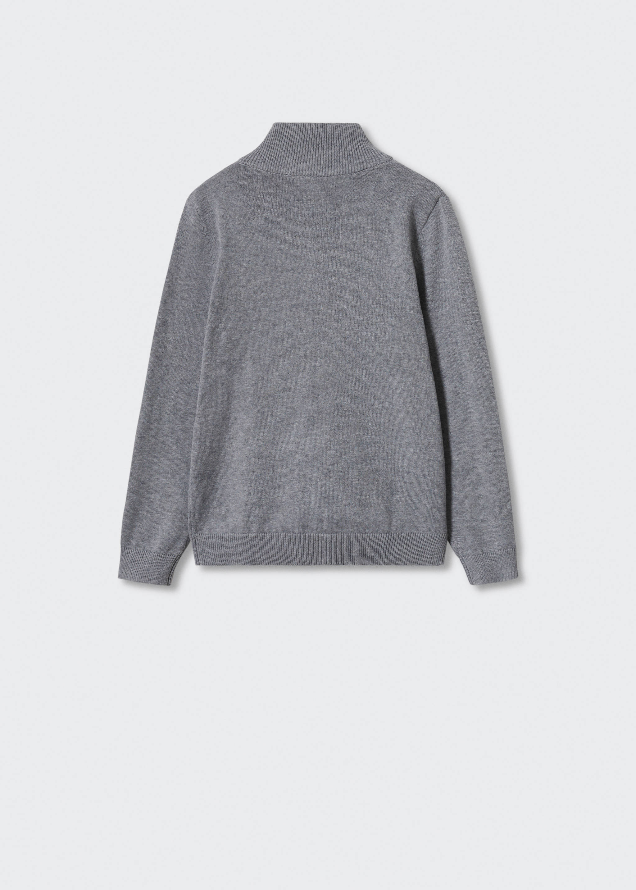 Zip neck jumper - Reverse of the article