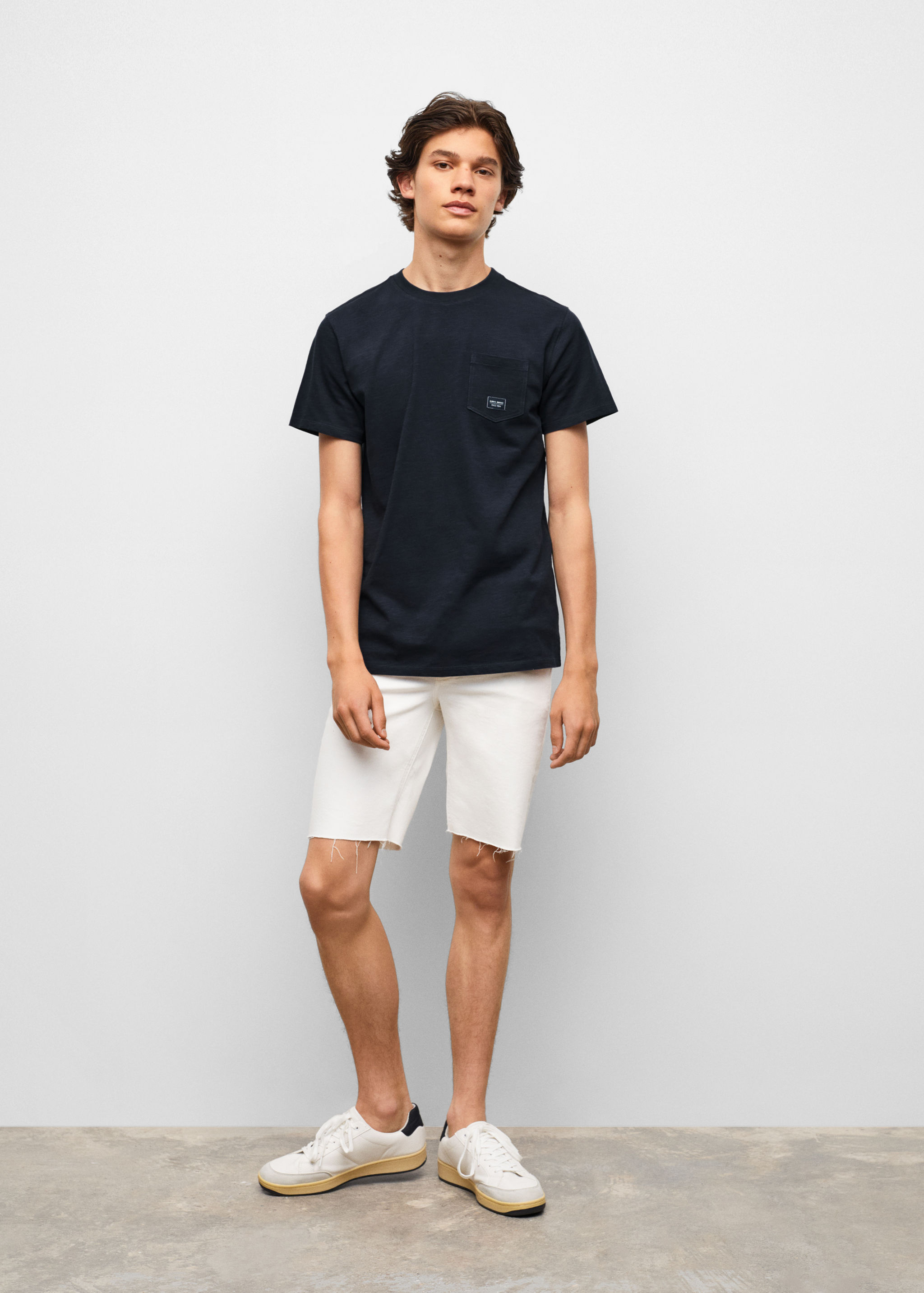 Pocket cotton T-shirt - General plane
