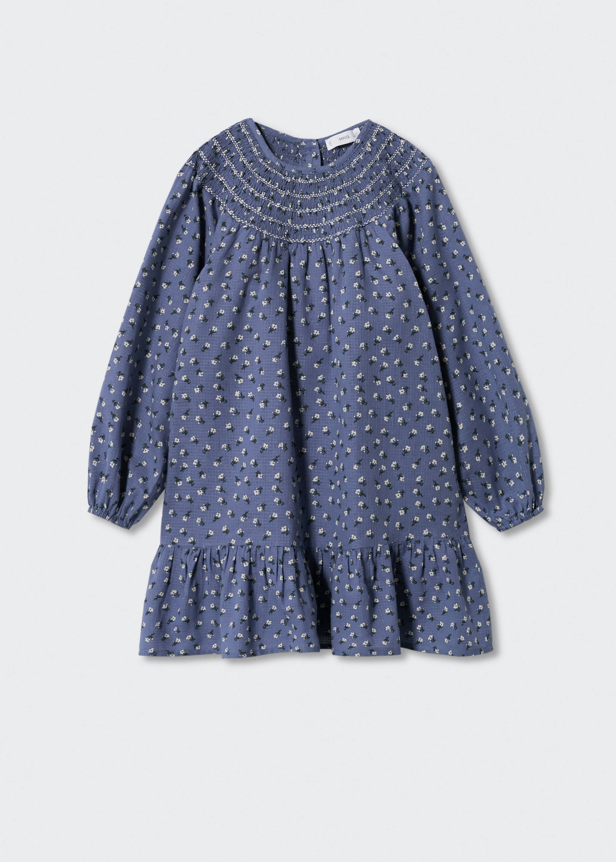 Ruffled floral dress - Article without model