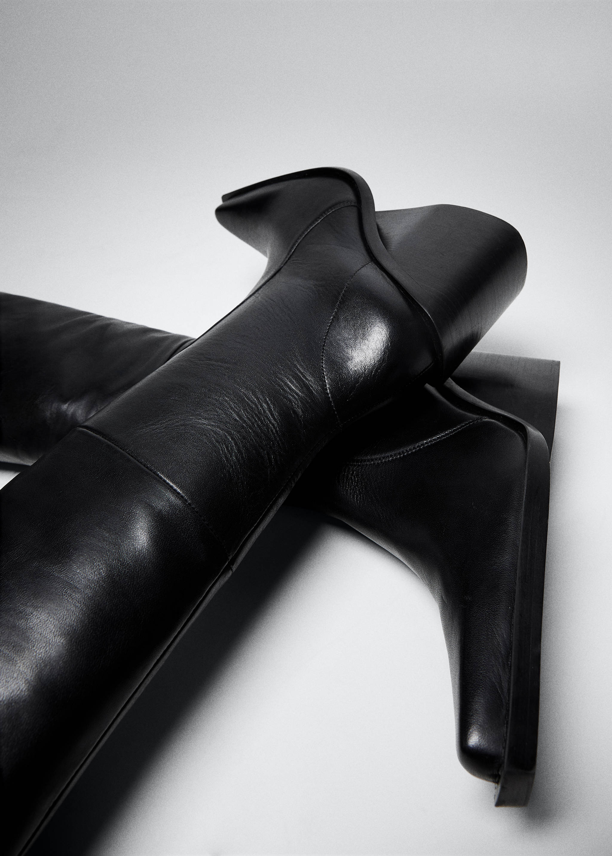 Bottes hautes en cuir - Détail de l'article 5