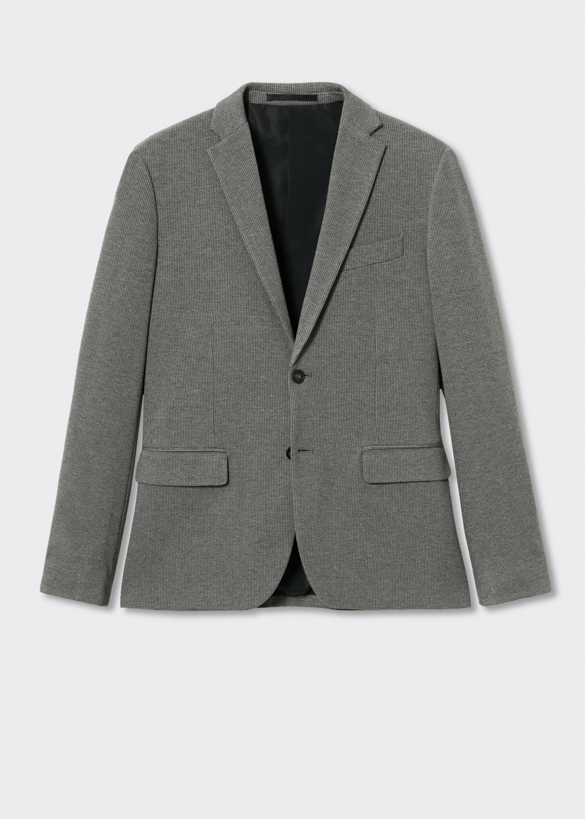 Slim fit cotton blazer - Article without model