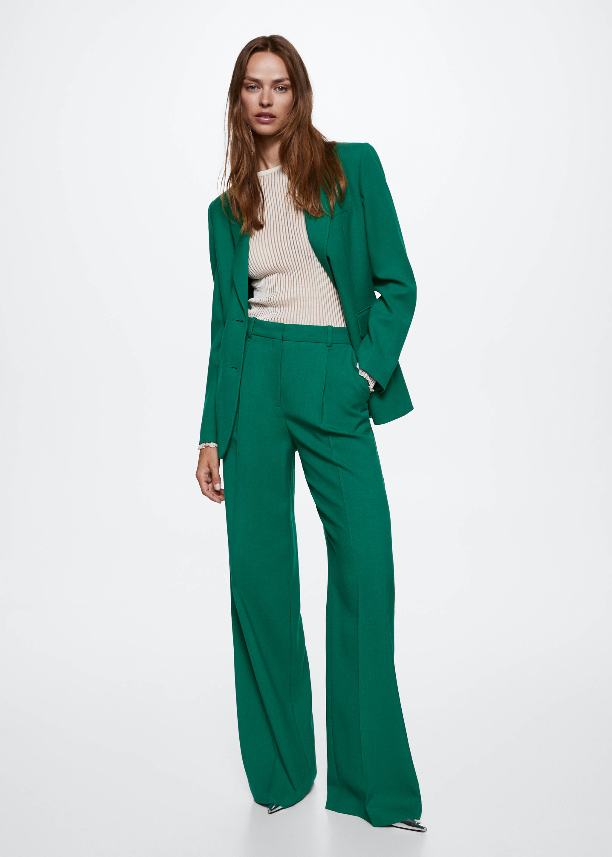 Wool suit pants - General plane