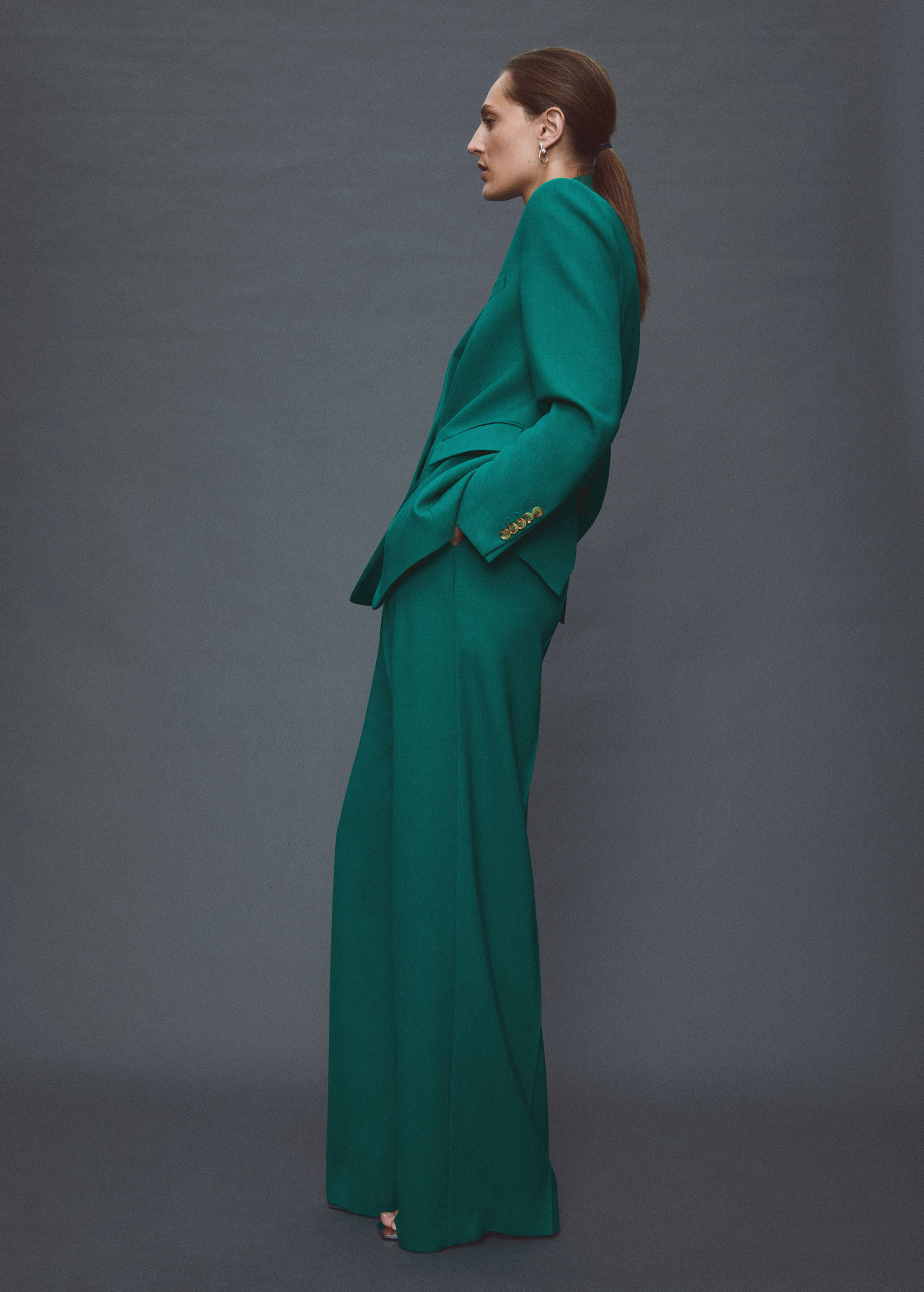 Wool suit pants - Details of the article 6