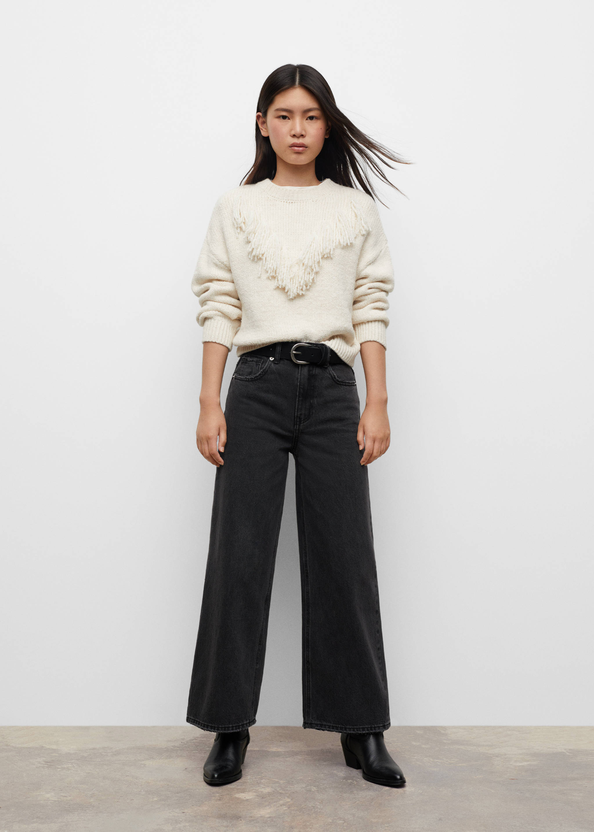 Jersey detalle flecos - Plano general