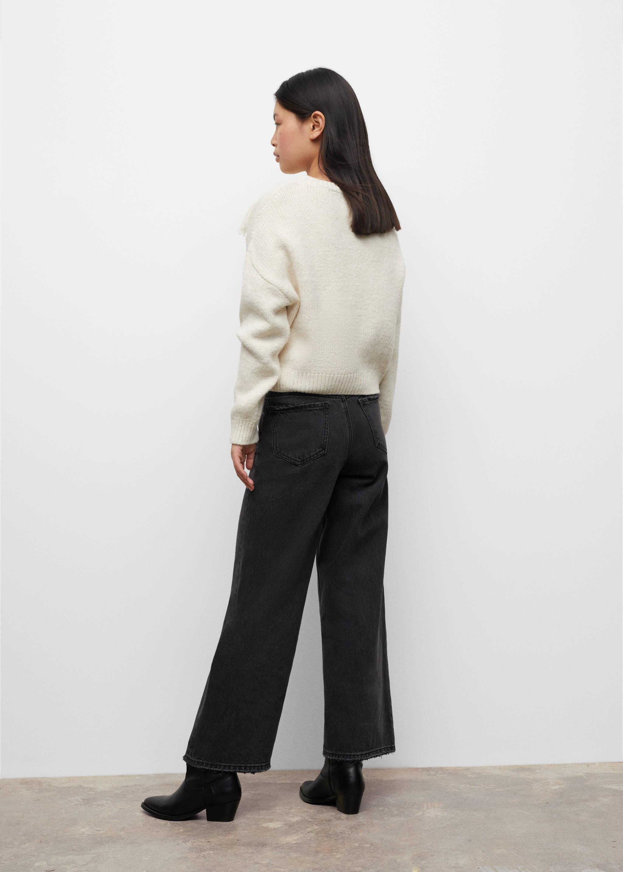 Jersey detalle flecos - Reverso del artículo