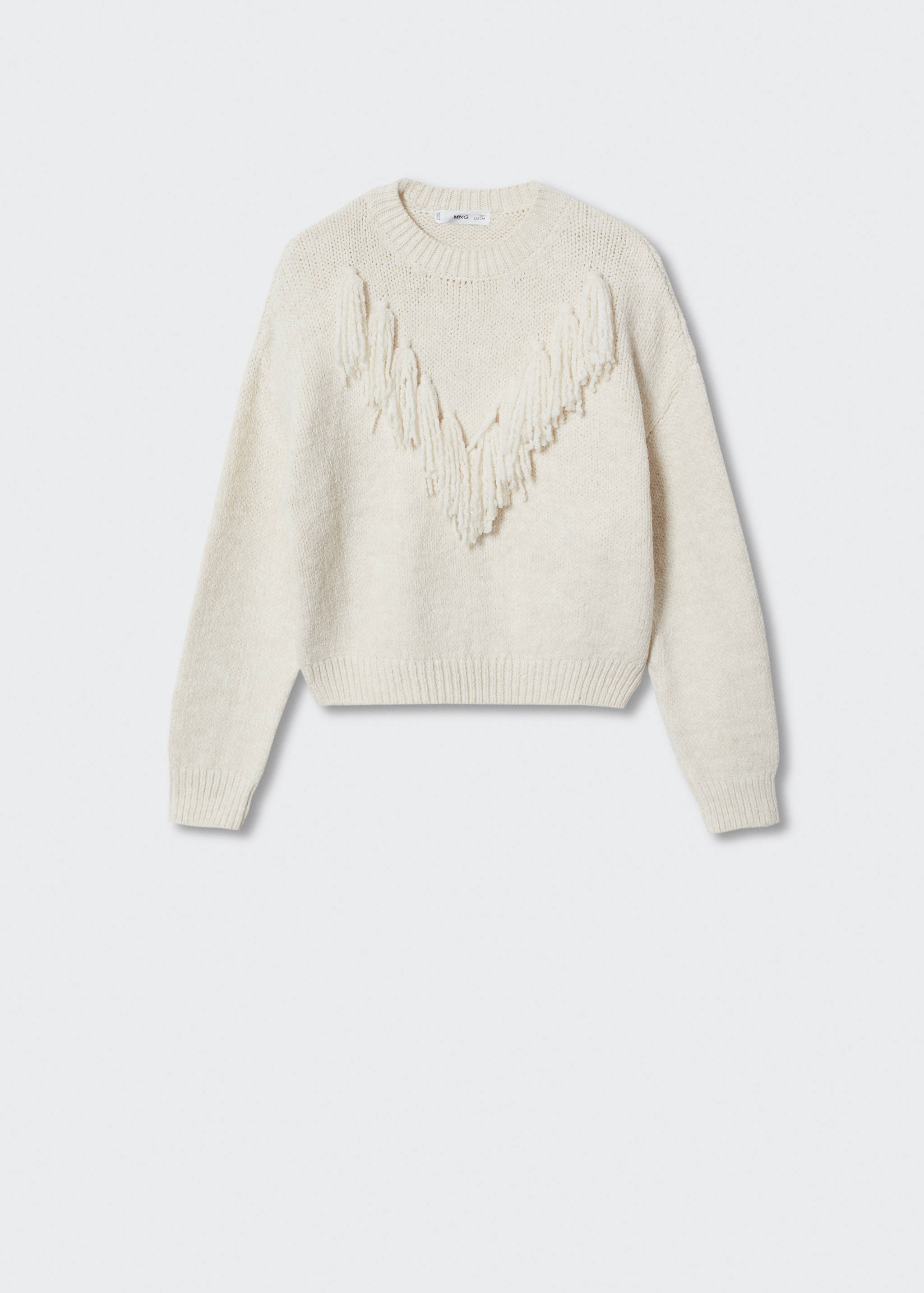 Jersey detalle flecos - Artículo sin modelo