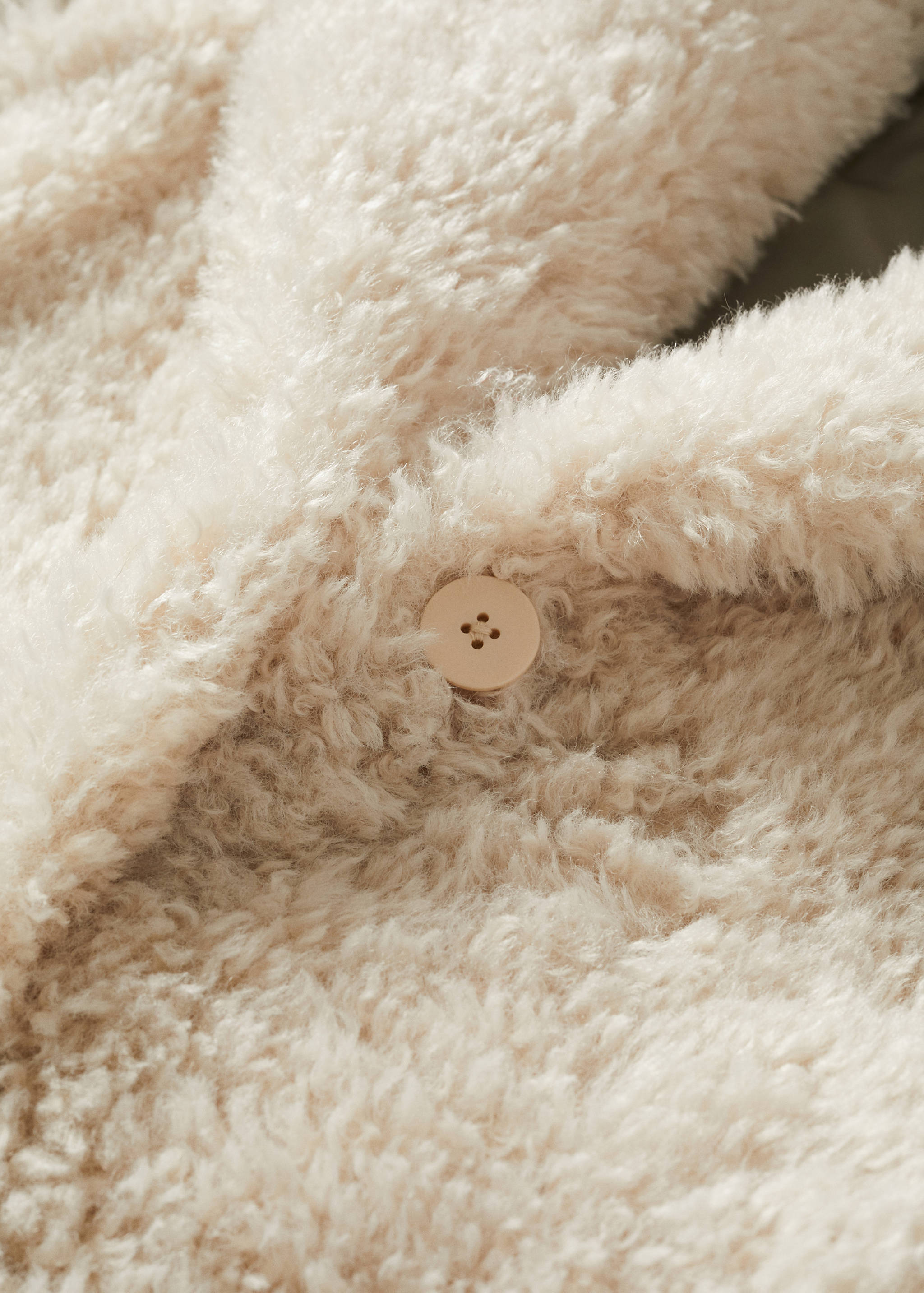 Fur bouclé coat - Details of the article 8