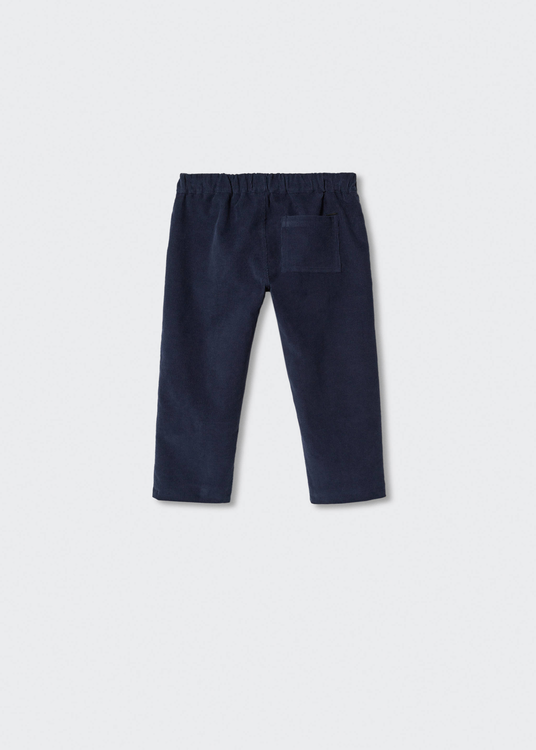 Corduroy trousers - Reverse of the article