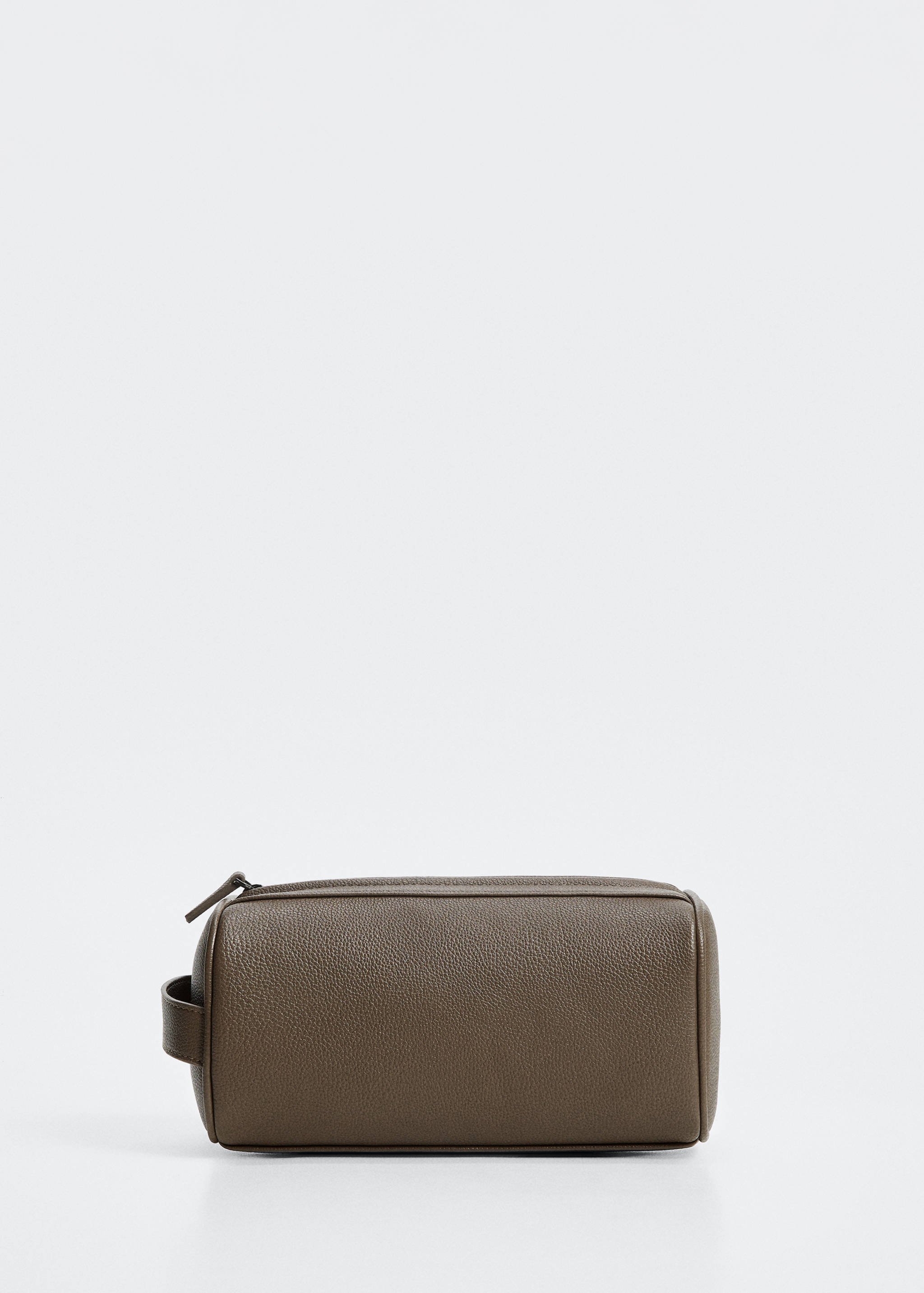 Leather-effect toiletry bag - Article without model