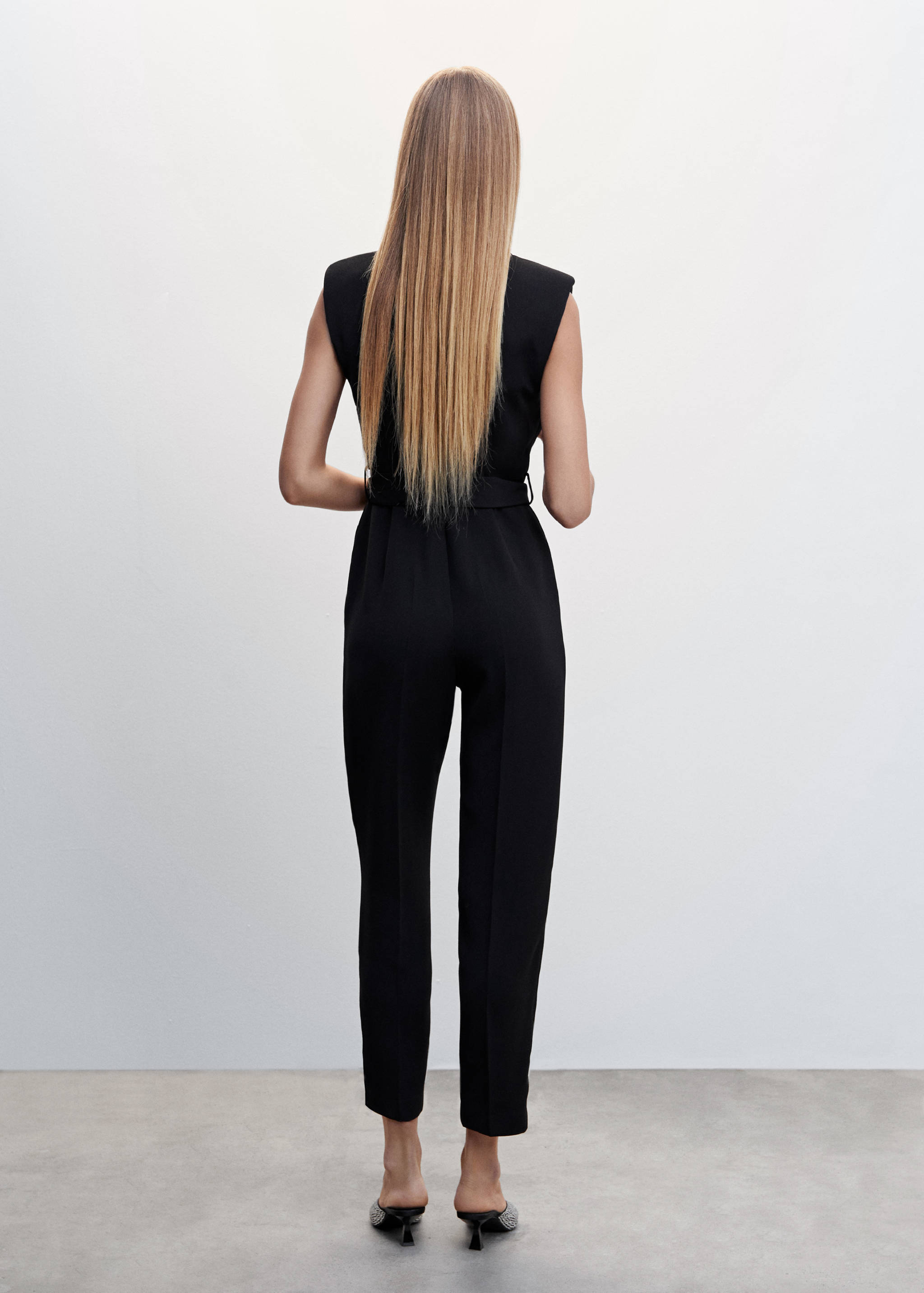 Wrap long jumpsuit - Reverse of the article