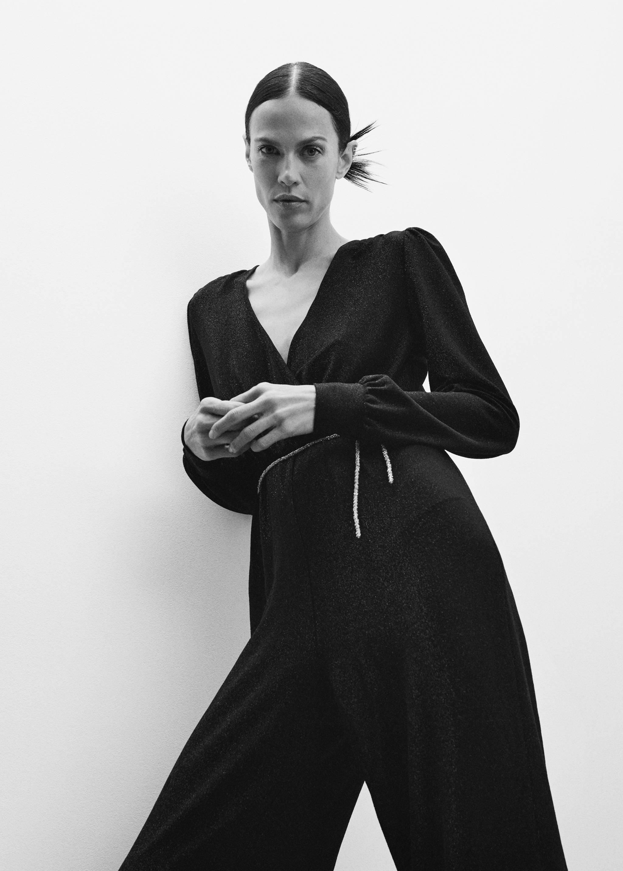 Lång jumpsuit lurex - Detaljer om artikeln 2