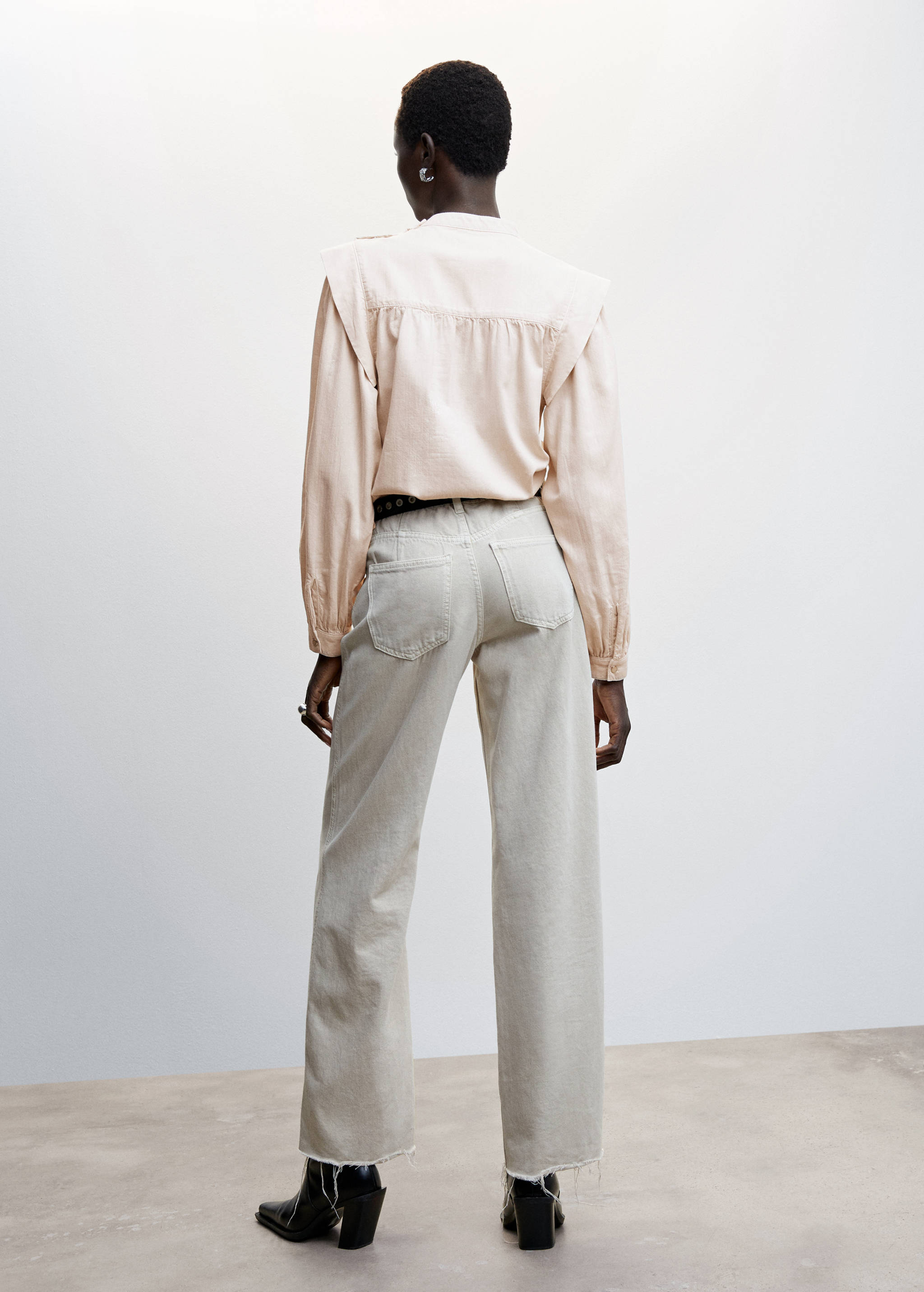 Boho style blouse - Reverse of the article